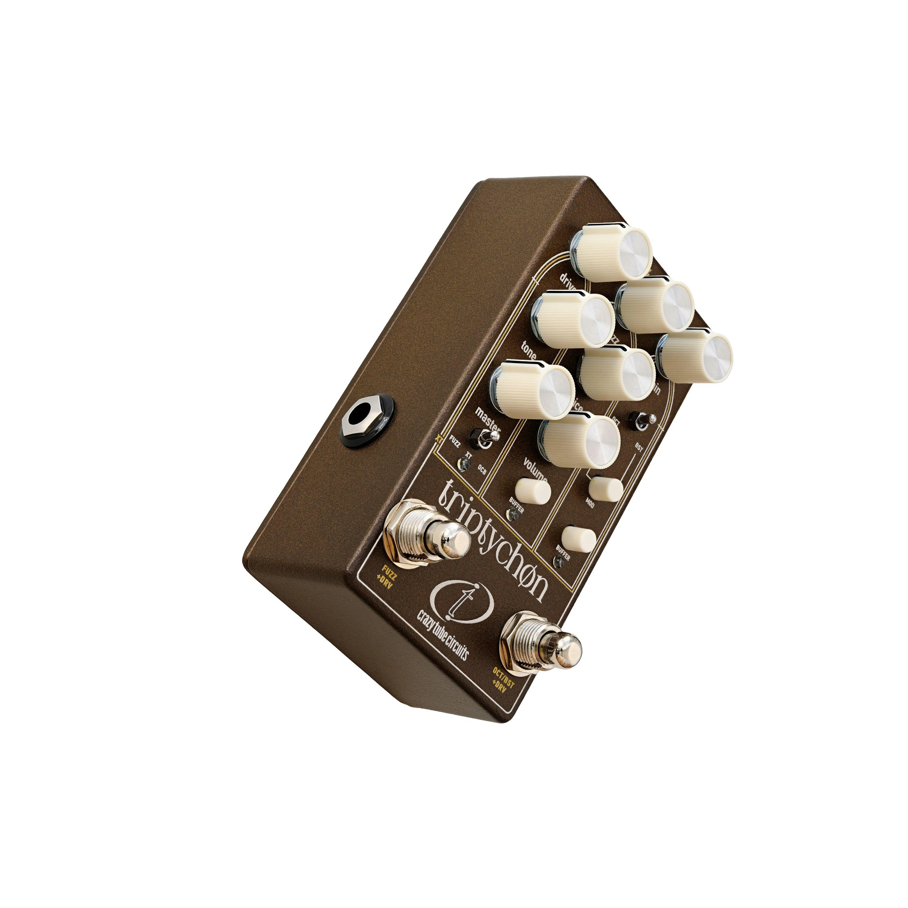 Crazy Tube Circuits TRIPTYCHON Analogue Fuzz Multi-FX Pedal - 71266-3.jpg