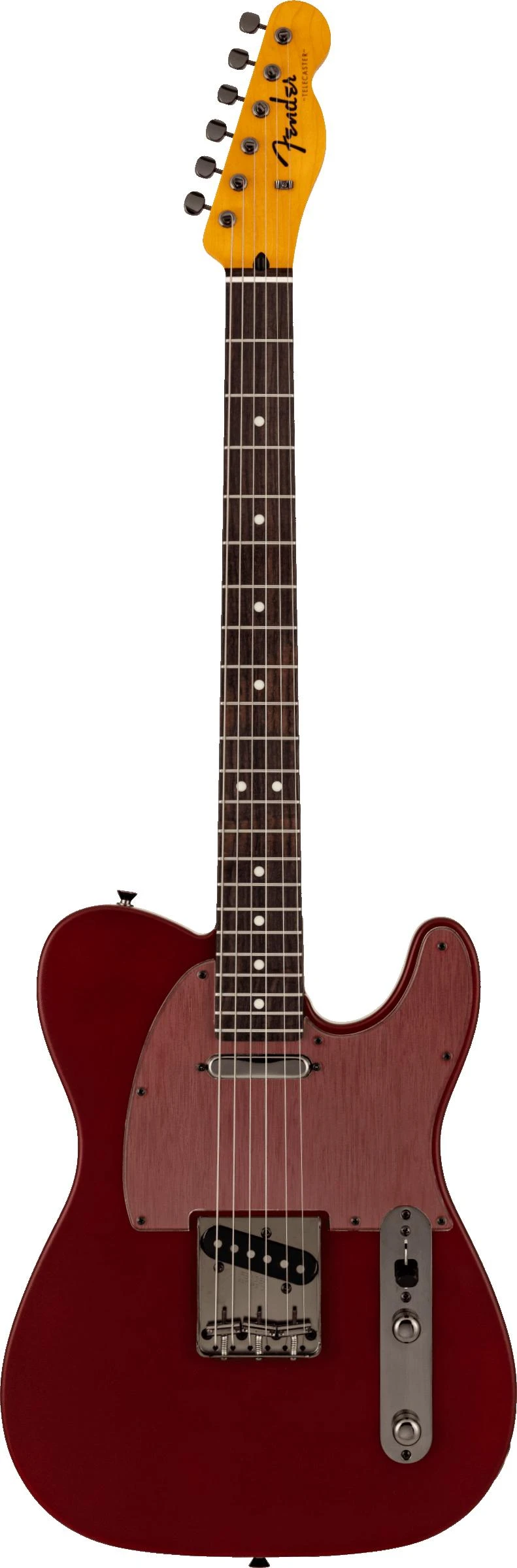 Fender Made in Japan Hybrid II 2026 Collection Telecaster Electric Guitar in Matte Inferno Red - 5660100397_fen_ins_frt_1_rr.jpg