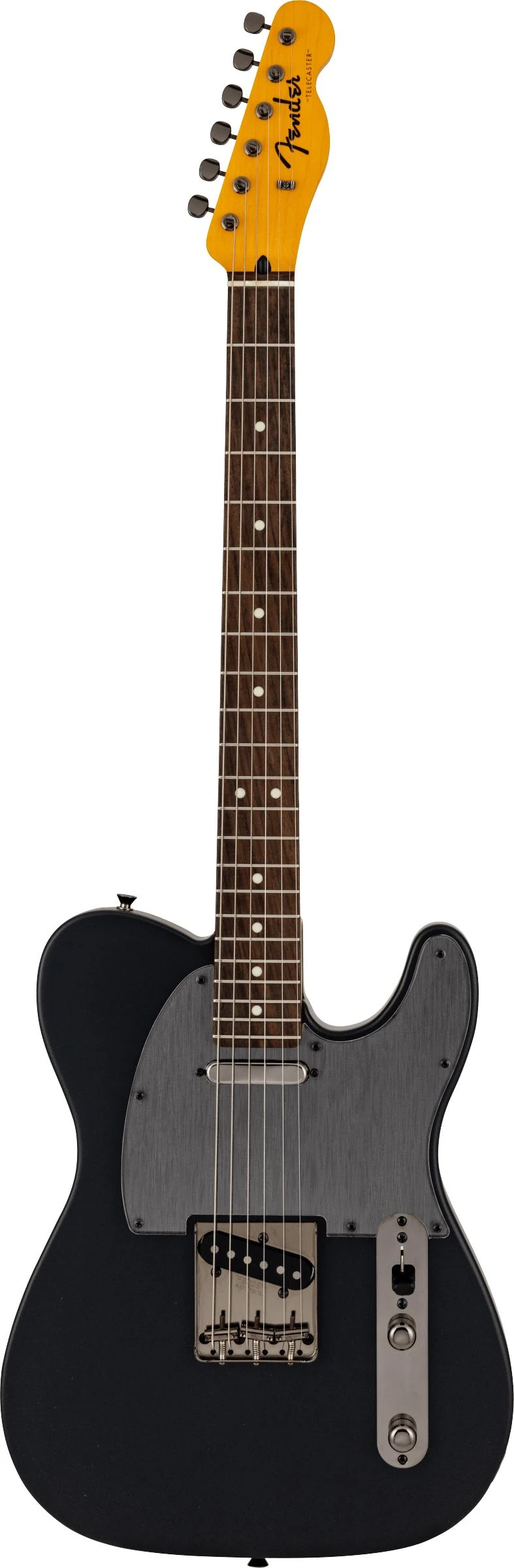 Fender Made in Japan Hybrid II 2026 Collection Telecaster Electric Guitar in Matte Phantom Black - 5660100399_fen_ins_frt_1_rr.jpg