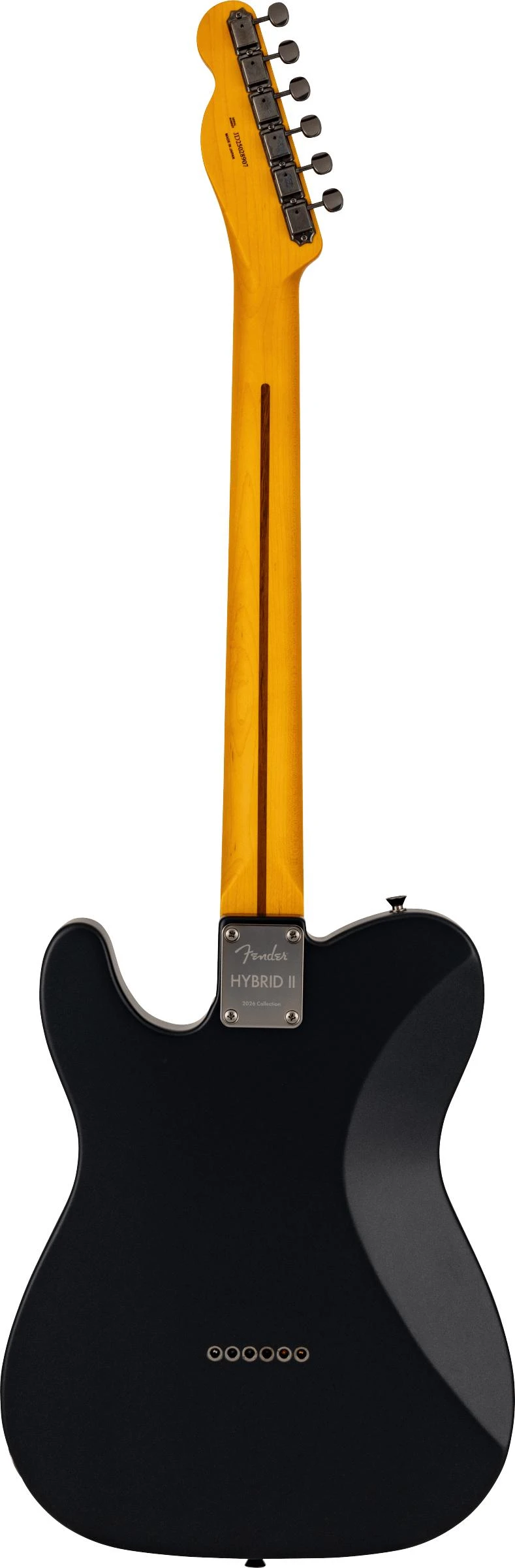 Fender Made in Japan Hybrid II 2026 Collection Telecaster Electric Guitar in Matte Phantom Black - 5660100399_fen_ins_bck_1_rl.jpg