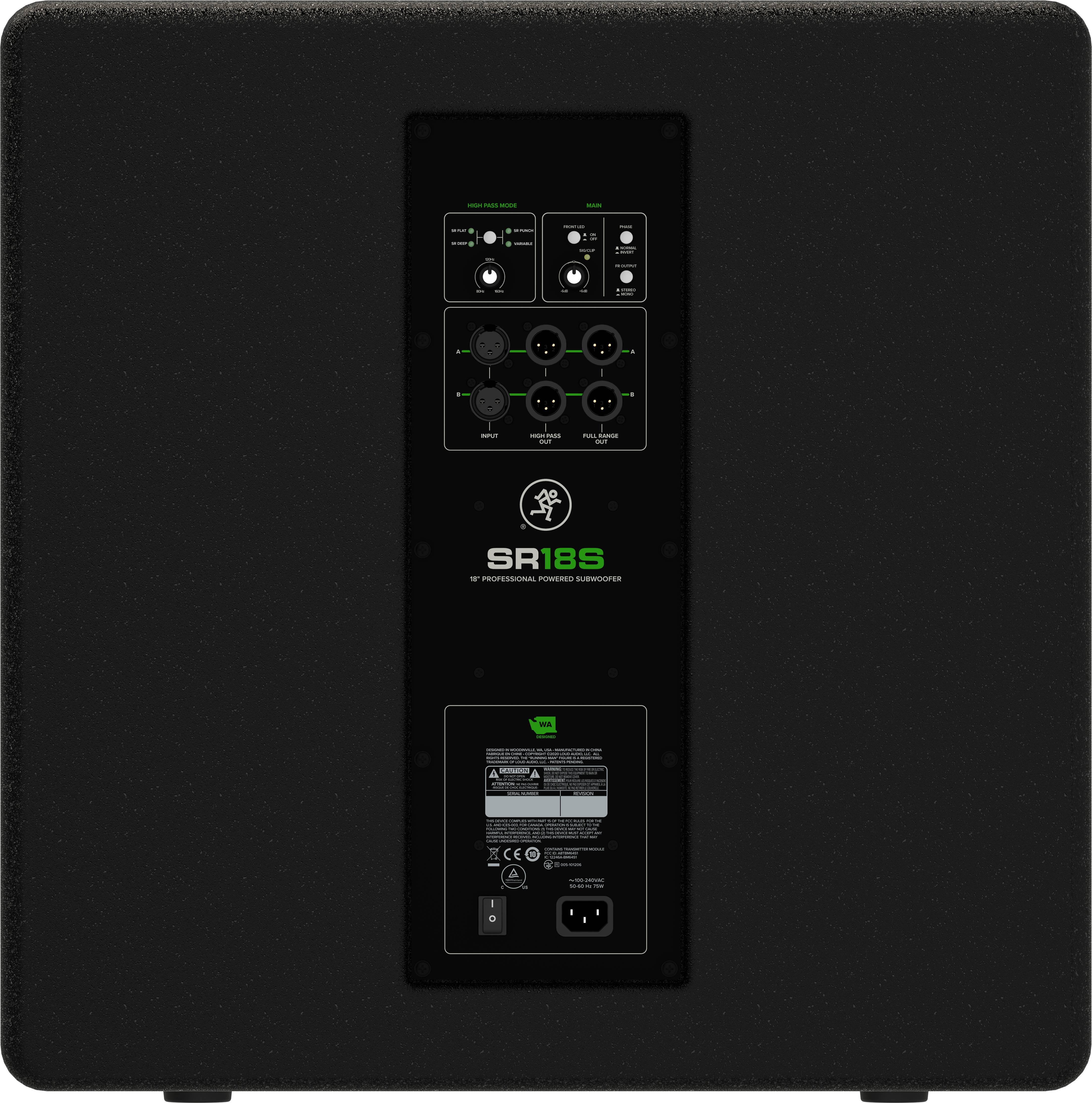 Mackie SR18S 18" 1600W Professional Powered Subwoofer - SR18S (3).jpg