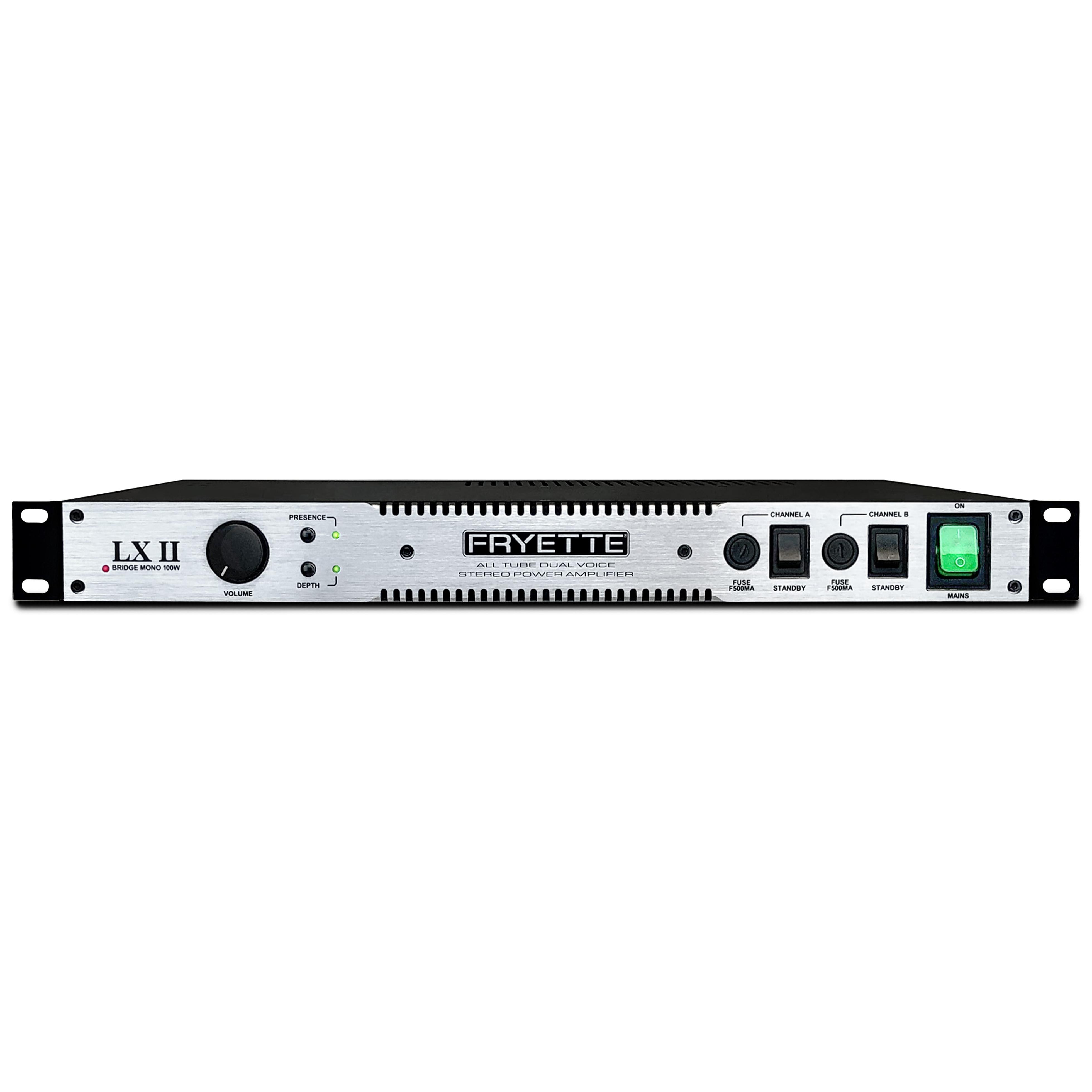 Fryette LX II Tube Stereo Power Amp - GL240S-Front.jpg