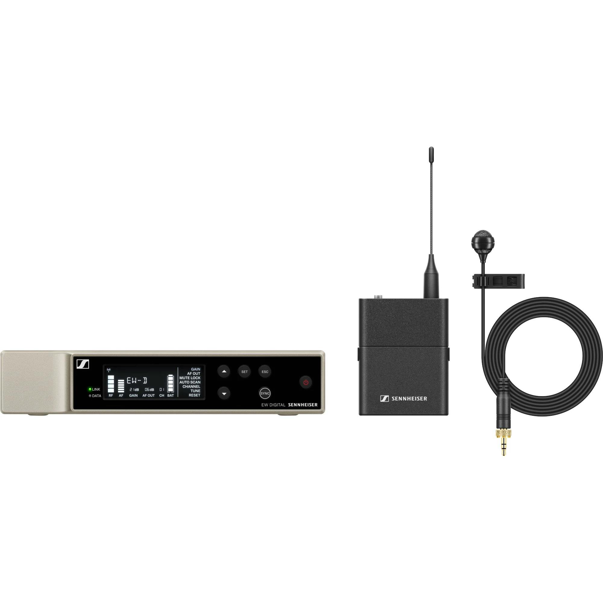 Sennheiser EW-D ME4 Set Lavalier Microphone Receiver and Bodypack Transmitter S1-7 - 510381-1652100588510.jpg