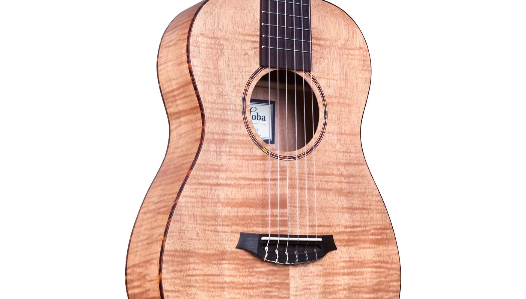 Cordoba Mini II FMH Travel Acoustic Guitar in Flamed Mahogany - CMIIIFMFM-3.jpg
