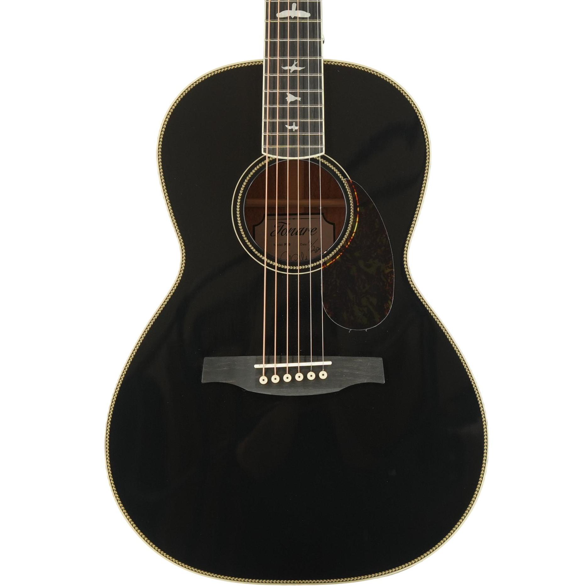 PRS SE P20E Tonare Parlour Electro Acoustic Guitar in Gloss Black