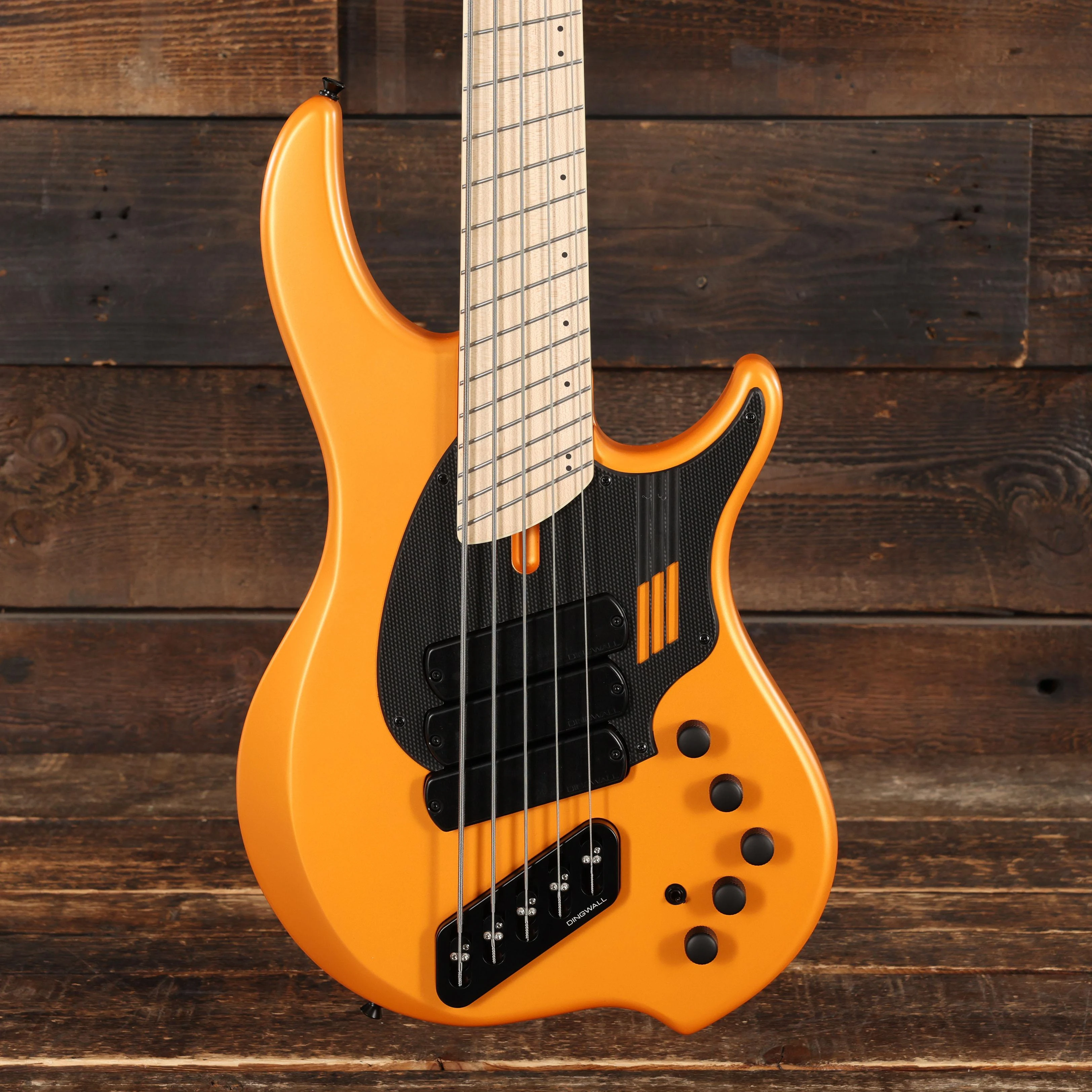 Dingwall NG-3 5-String Bass Guitar in Lamborghini Matte Orange, Maple Fretboard - 20870 (3).JPG