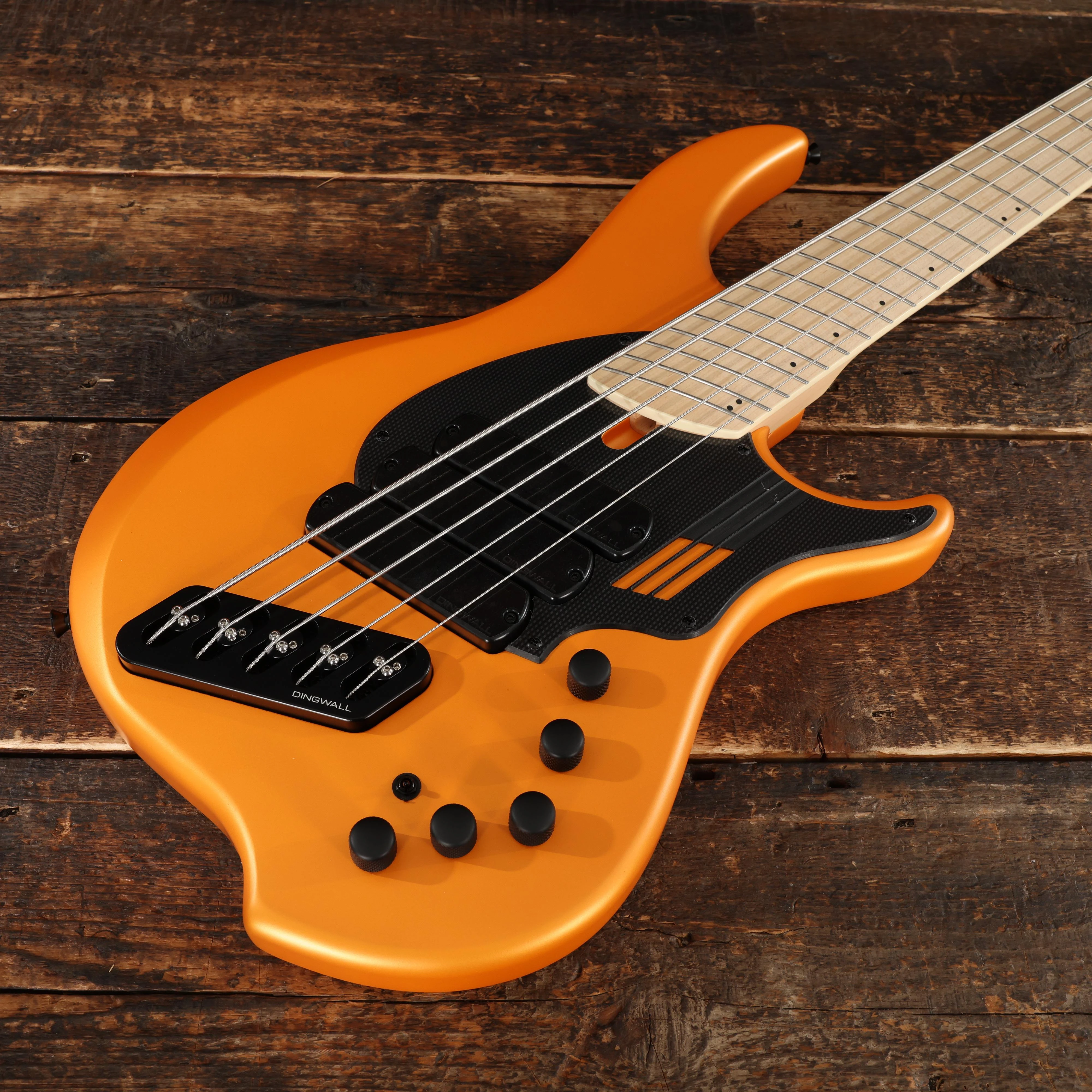 Dingwall NG-3 5-String Bass Guitar in Lamborghini Matte Orange, Maple Fretboard - 20870 (8).JPG