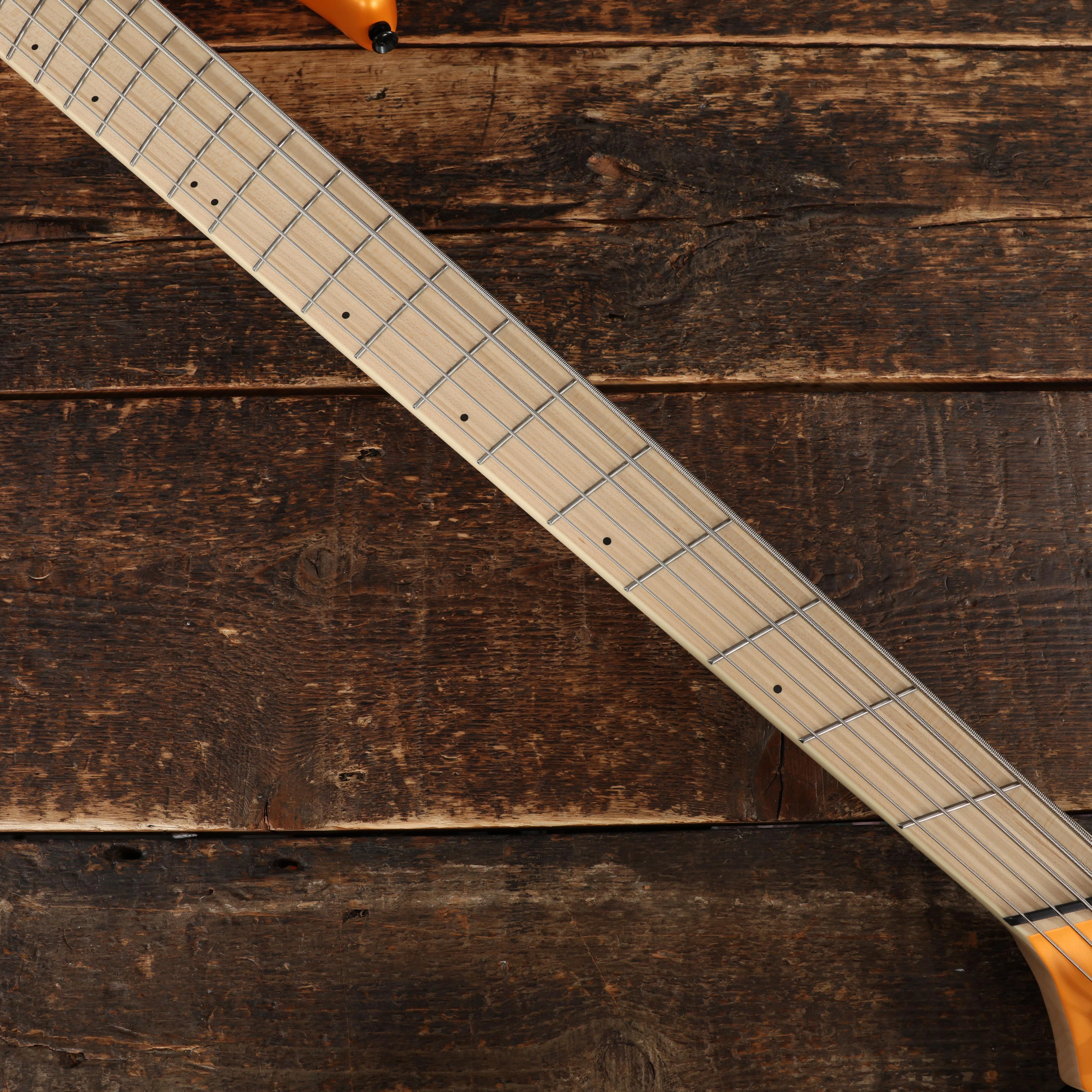 Dingwall NG-3 5-String Bass Guitar in Lamborghini Matte Orange, Maple Fretboard - 20870 (13).JPG