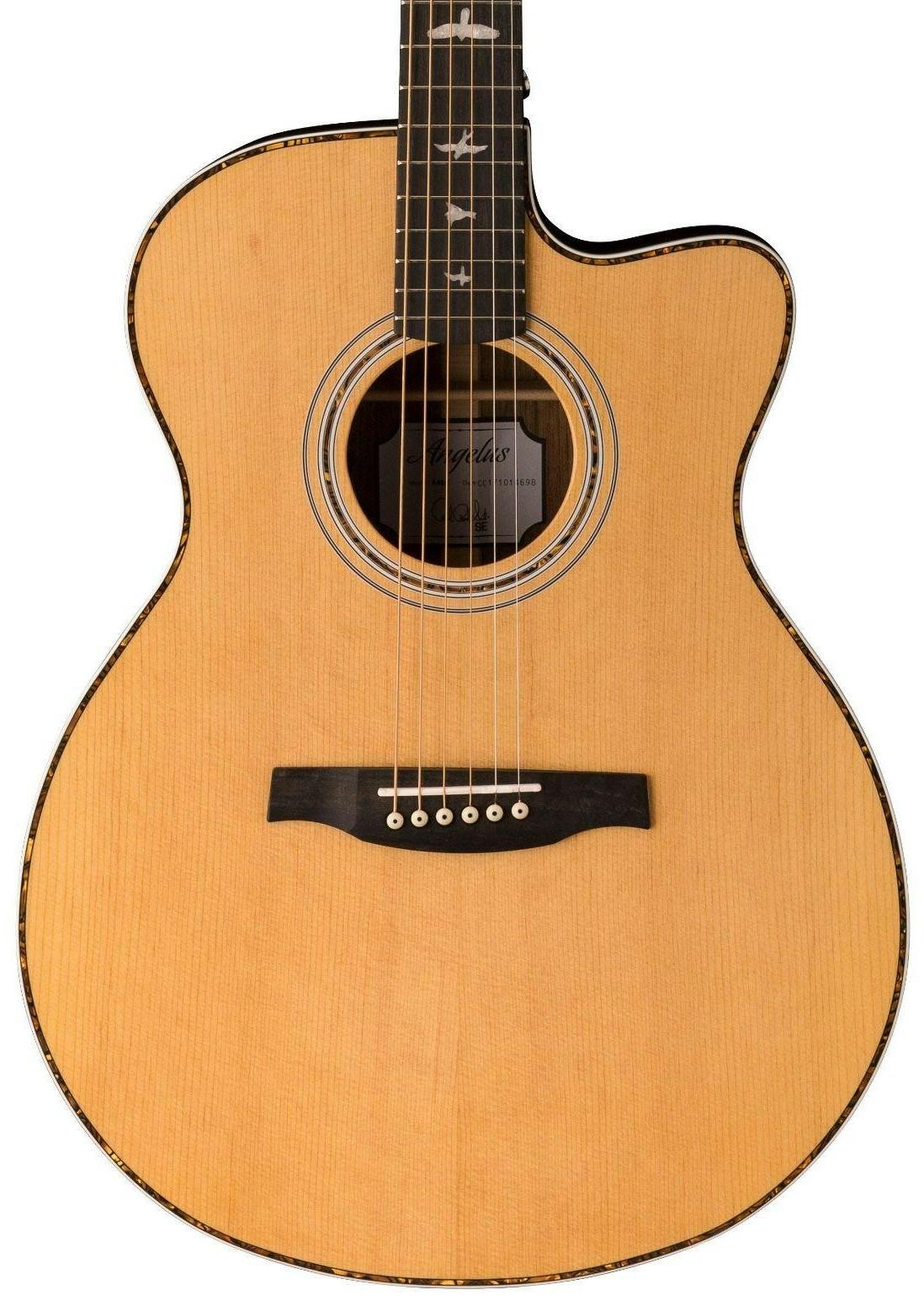 B Stock : PRS SE Angelus A40E Cutaway Electro Acoustic Guitar - 004 - AE4OENA-front.jpg