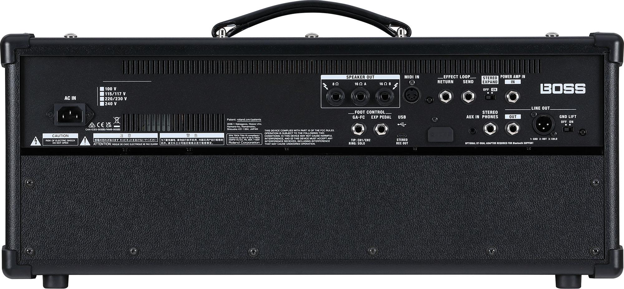 B Stock : Boss Katana Artist Gen 3 100w Guitar Amp Head - 009 - KTN-ART 3HD_rear.jpg