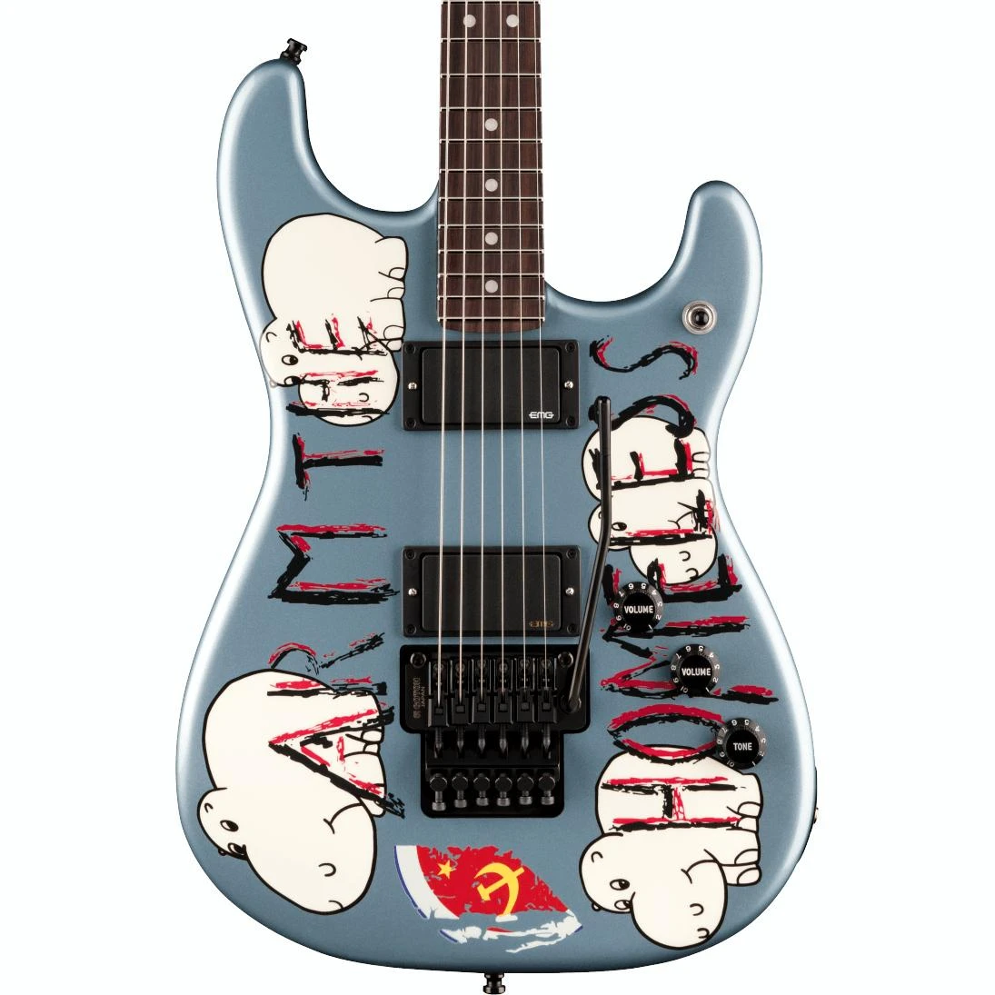 B Stock : Fender Tom Morello Arm The Homeless Stratocaster in Rosewood - 001 - 0140360783-Body.jpg