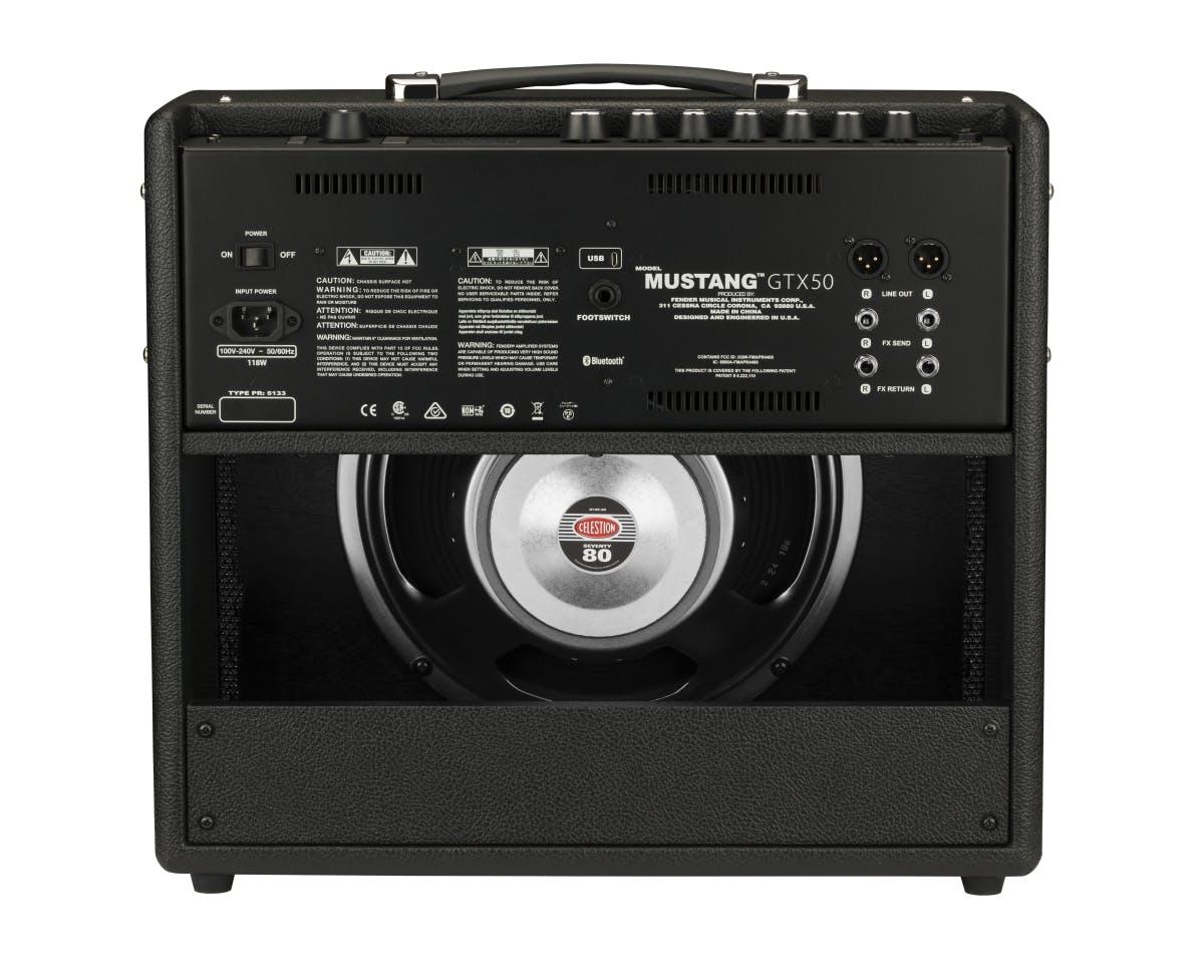 B Stock : Fender Mustang GTX50 Modelling Combo Amp - 007 - 372635-2310600000_amp_back_001_nr.jpg