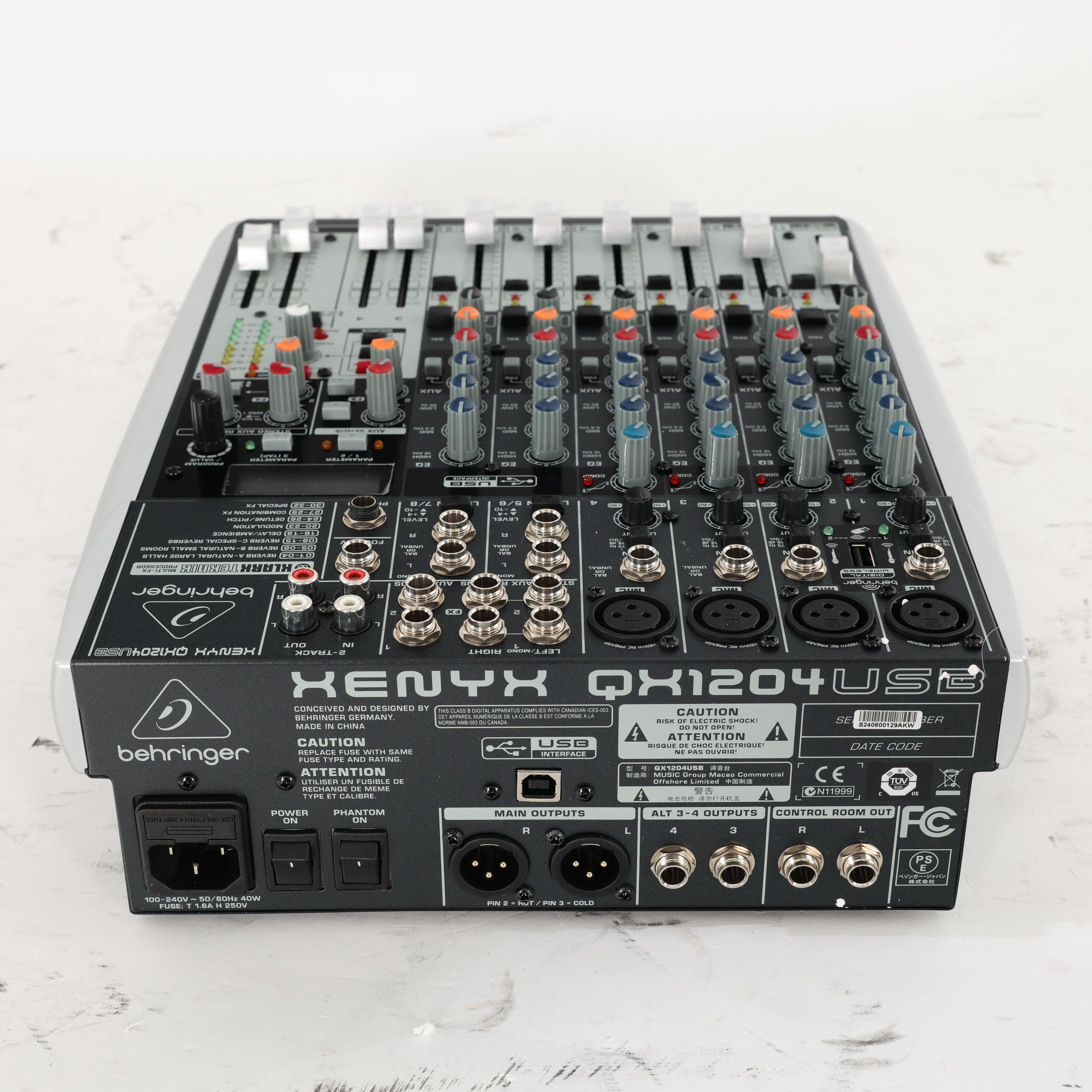 B Stock : Behringer QX1204USB Analog Mixer with Effects - 008 - B-000-AKW01-0008 (5).jpg