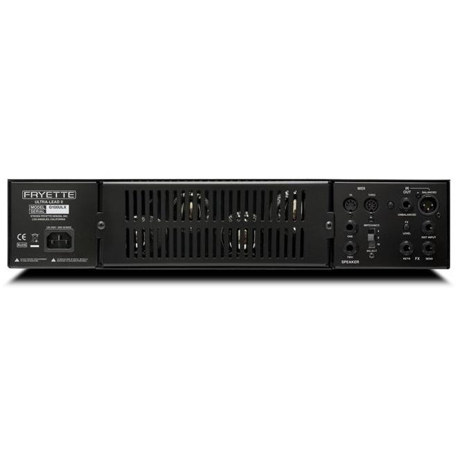 Fryette Pittbull Ultra-Lead II 120W Rackmount Valve Amp Head - G100ULX-Back.jpg