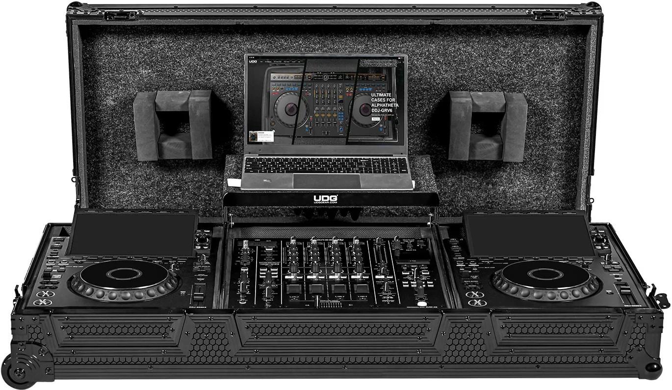 UDG FlightCase Set AlphaTheta CDJ-3000X/Pioneer DJ DJM-A9 Blk Plus - U91111BL (3).jpg