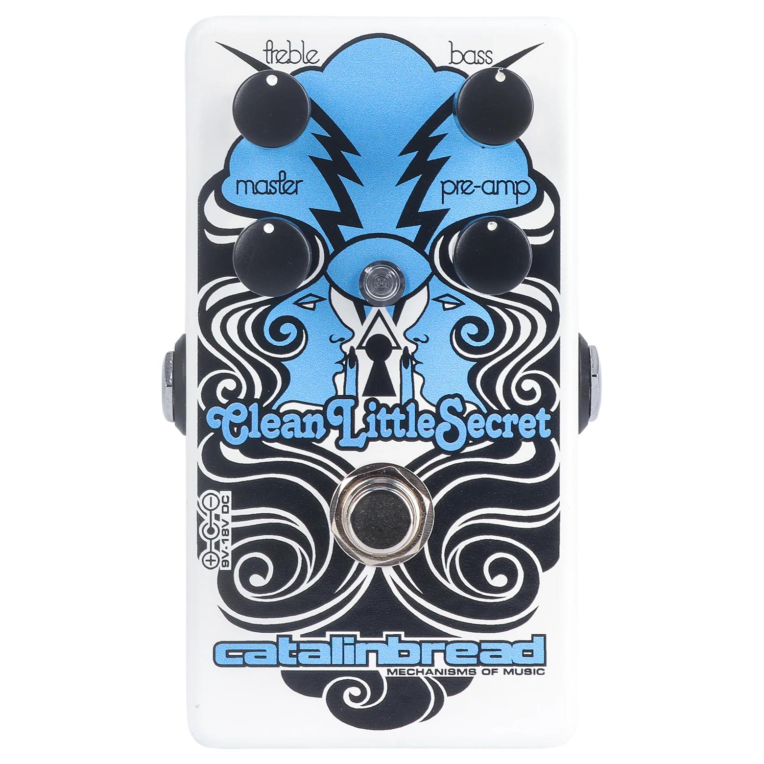 Catalinbread Clean Little Secret Foundation Overdrive Pedal - CLITTLESECRET-Front.jpg