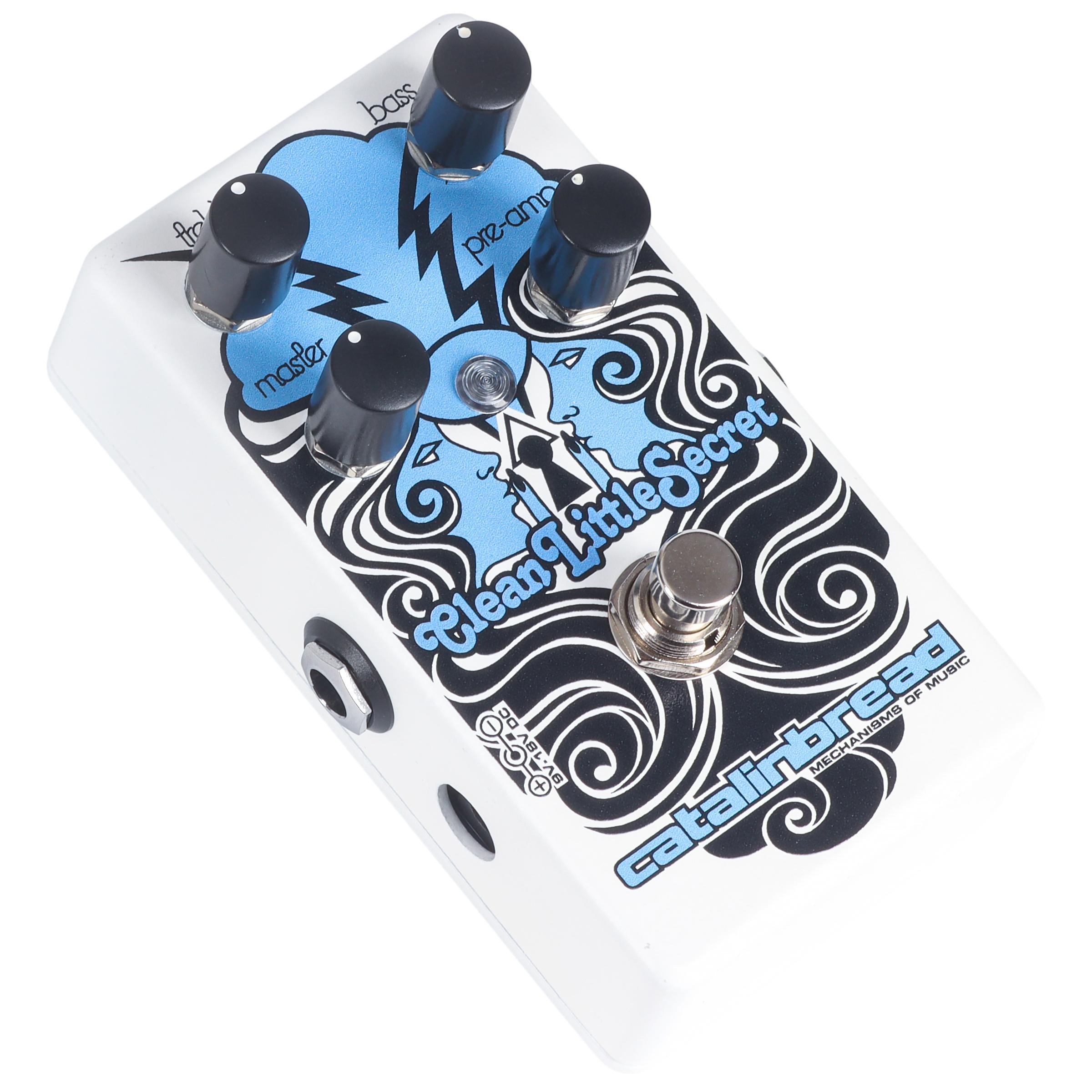 Catalinbread Clean Little Secret Foundation Overdrive Pedal - CLITTLESECRET-Left-Angle.jpg