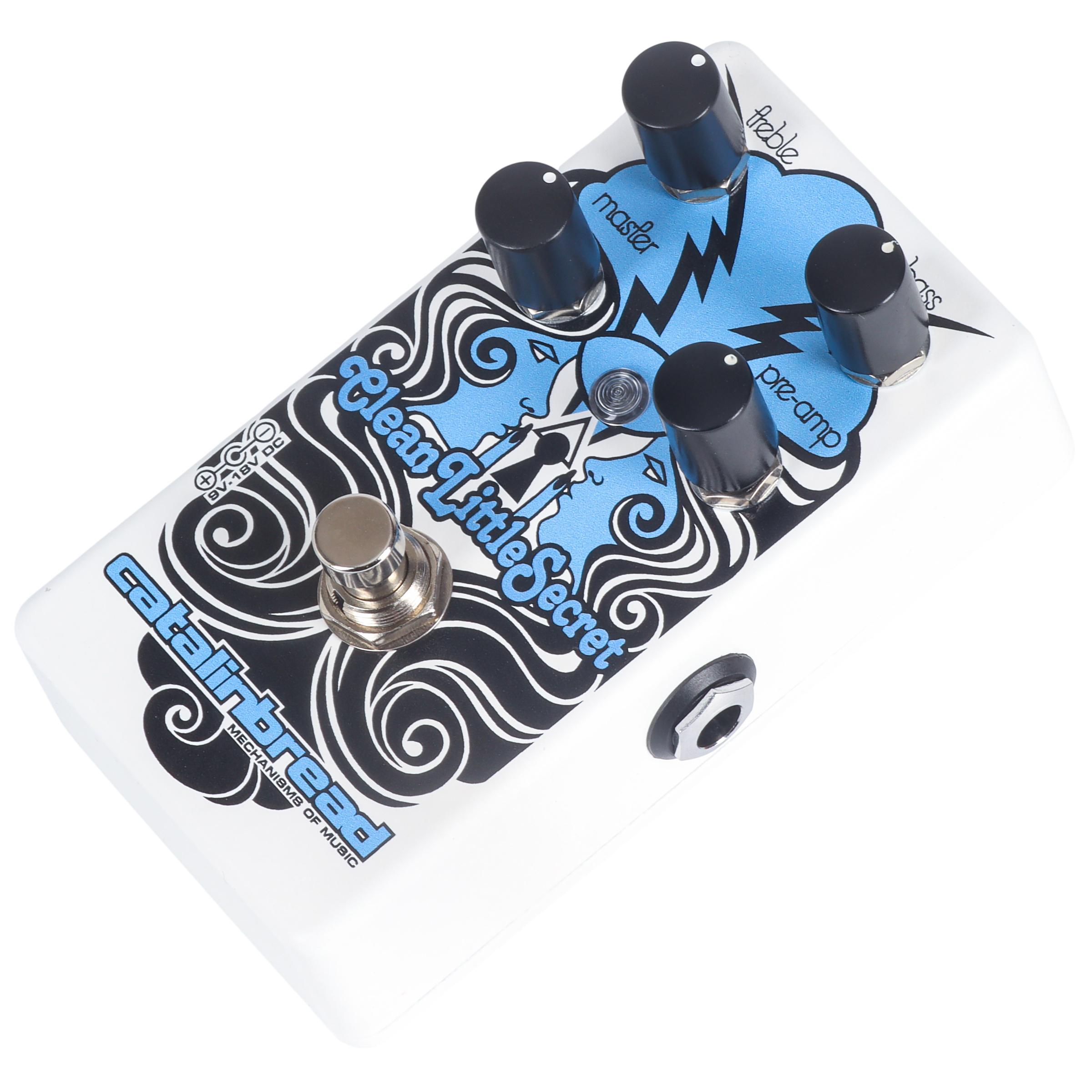 Catalinbread Clean Little Secret Foundation Overdrive Pedal - CLITTLESECRET-Right-Angle.jpg