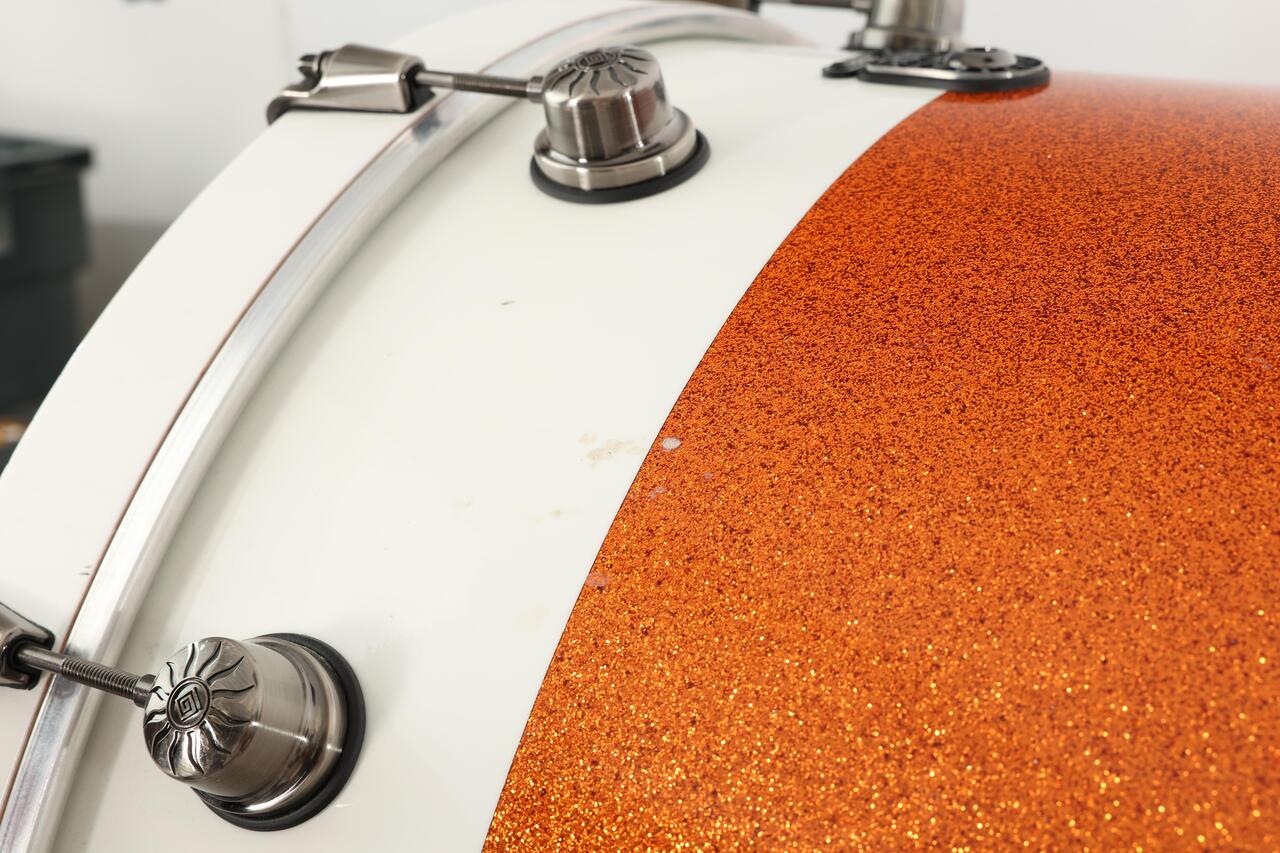 Second Hand Natal Originals Maple Drum Kit in White & Orange Glitter 044 - SH-221-0044 (6).jpg
