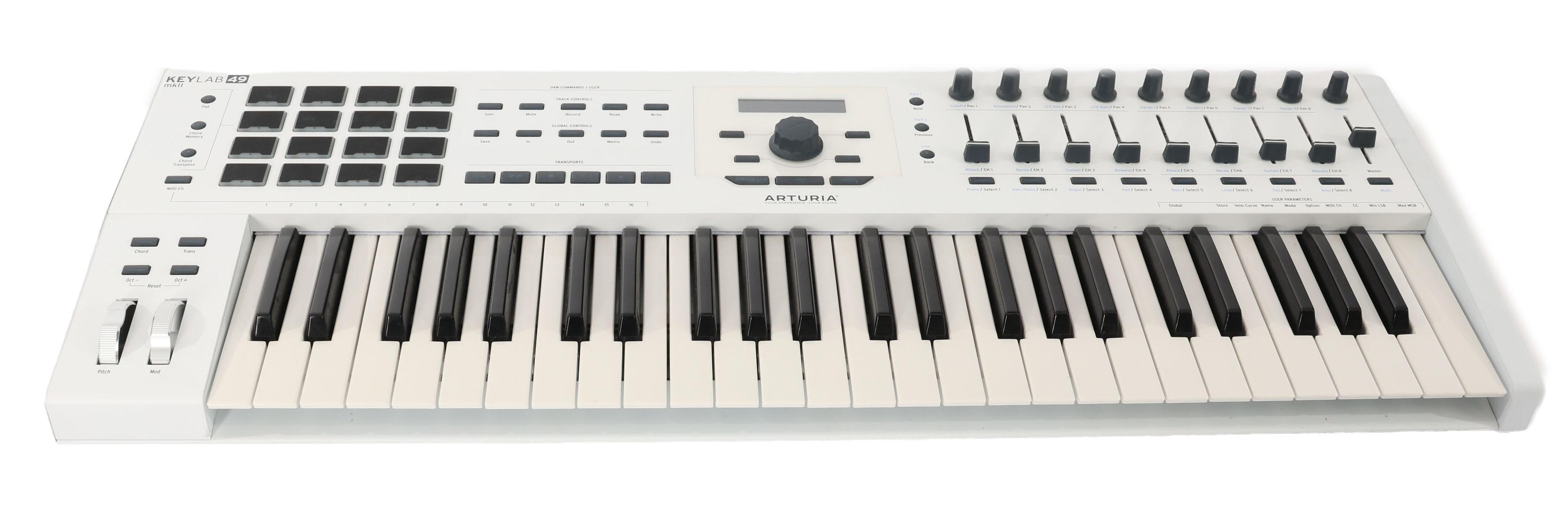 Second Hand Arturia Keylab MKII 49 Key Midi Keyboard 035 - SH-221-0035 (2).jpg