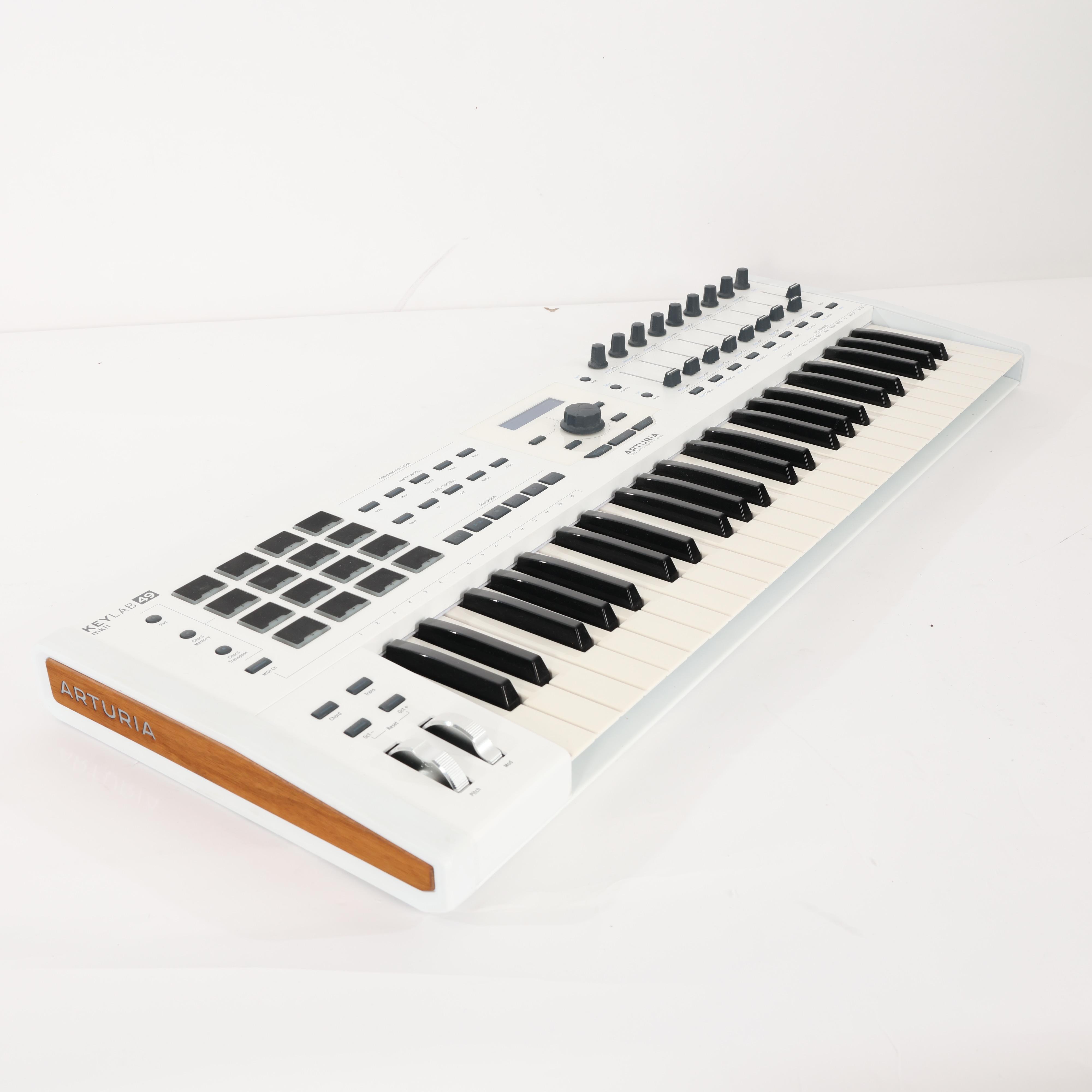 Second Hand Arturia Keylab MKII 49 Key Midi Keyboard #035 - SH-221-0035 (3).jpg