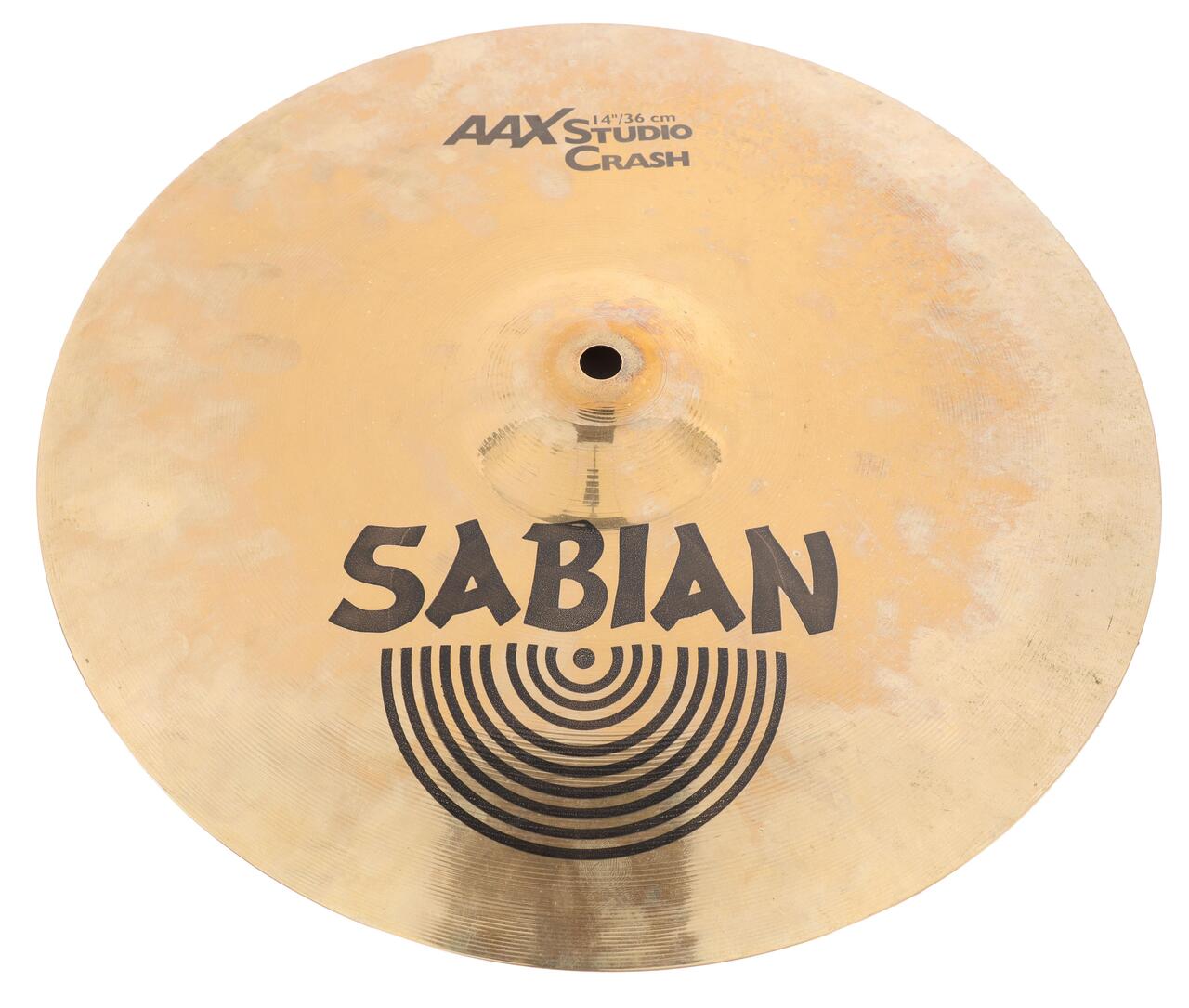 Second Hand Sabian AAX 14" Studio Crash Cymbal 633 - SH-204-1633 (2).jpg
