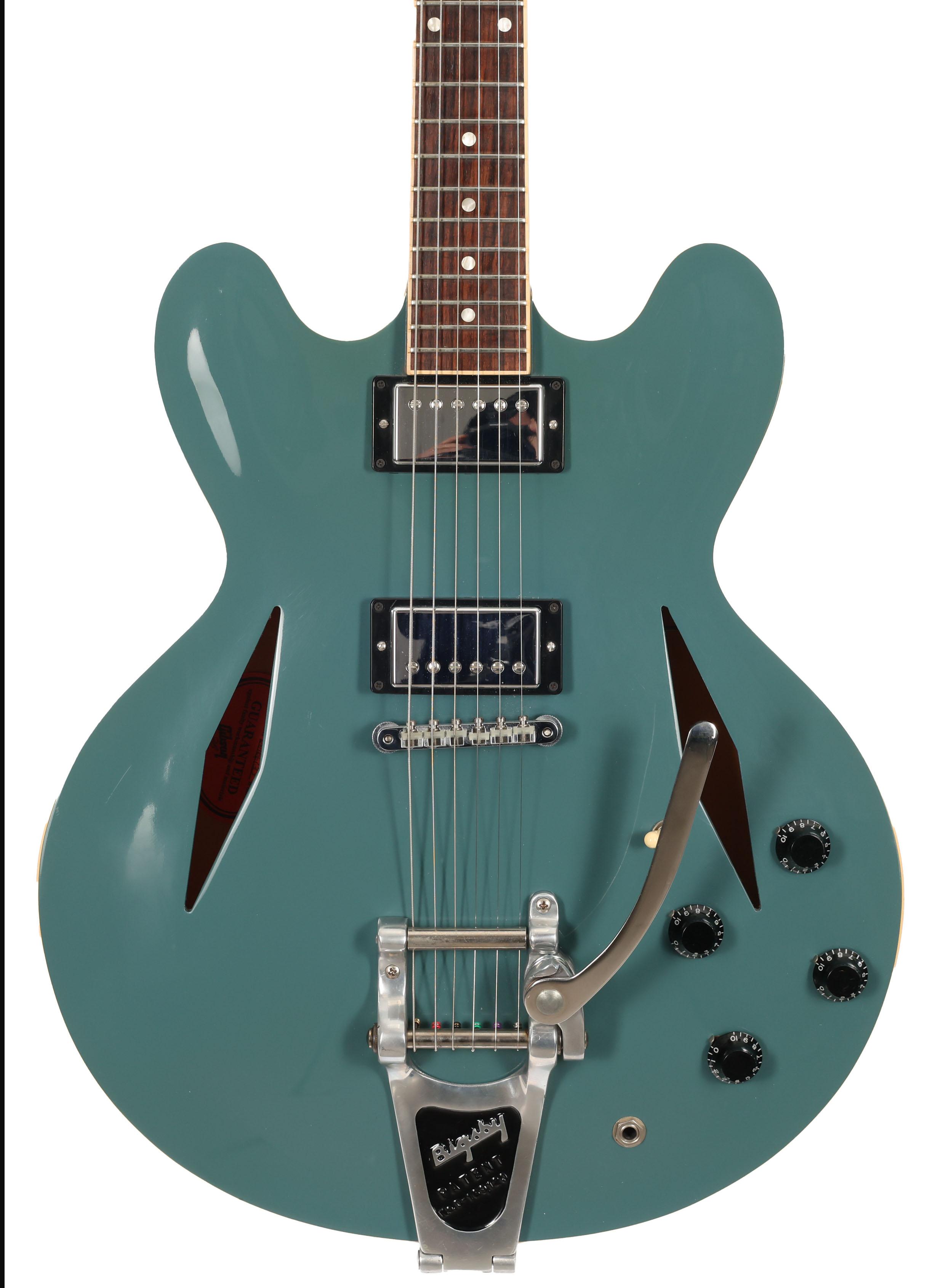 Second Hand Limited Edition Gibson ES-335 Diamond In Aged Pelham Blue 457 - SH-114-2457 (2).jpg