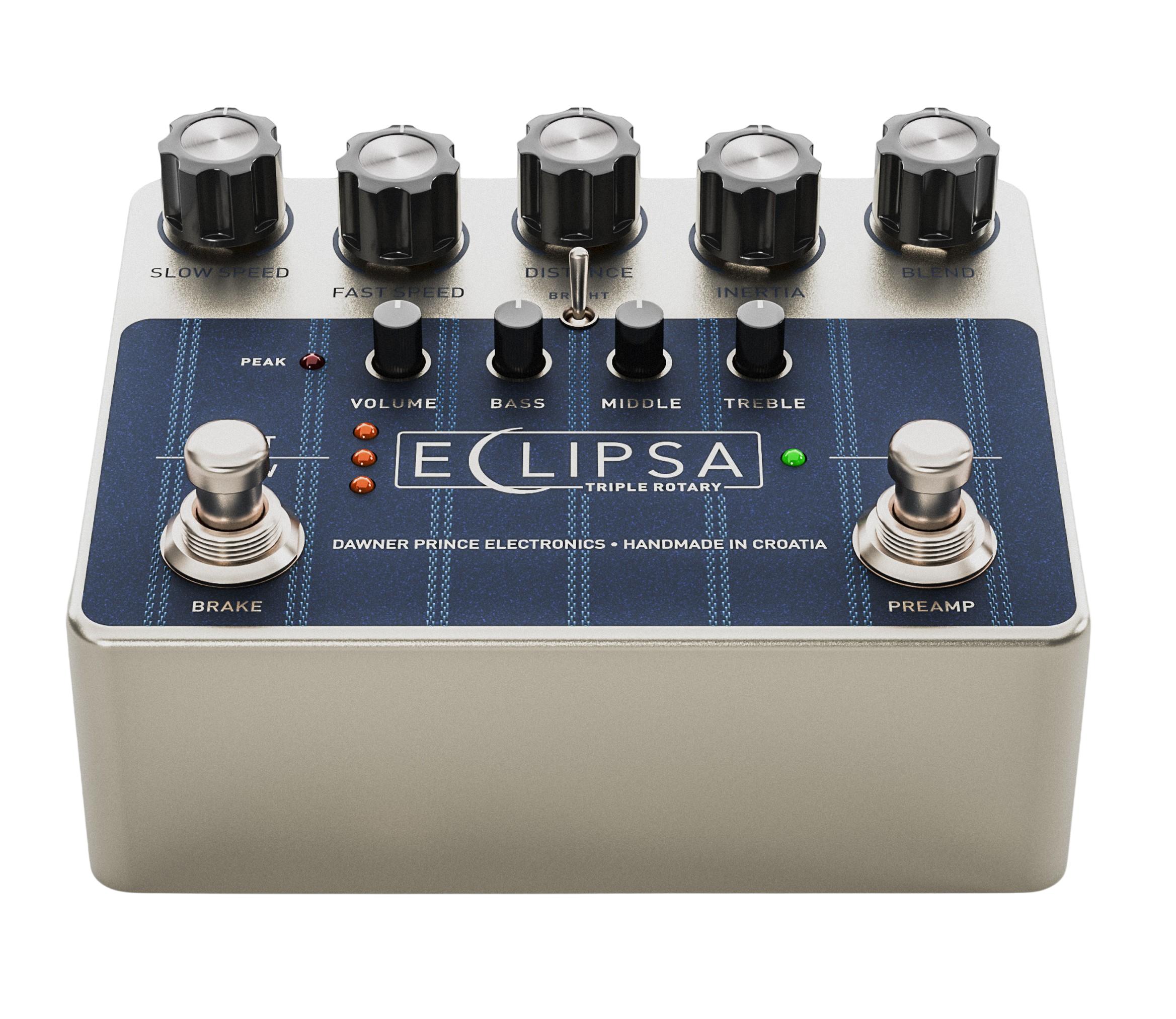 Dawner Prince Eclipsa Rotary Cabinet Emulator Pedal - Dawner Eclipsa front.jpg