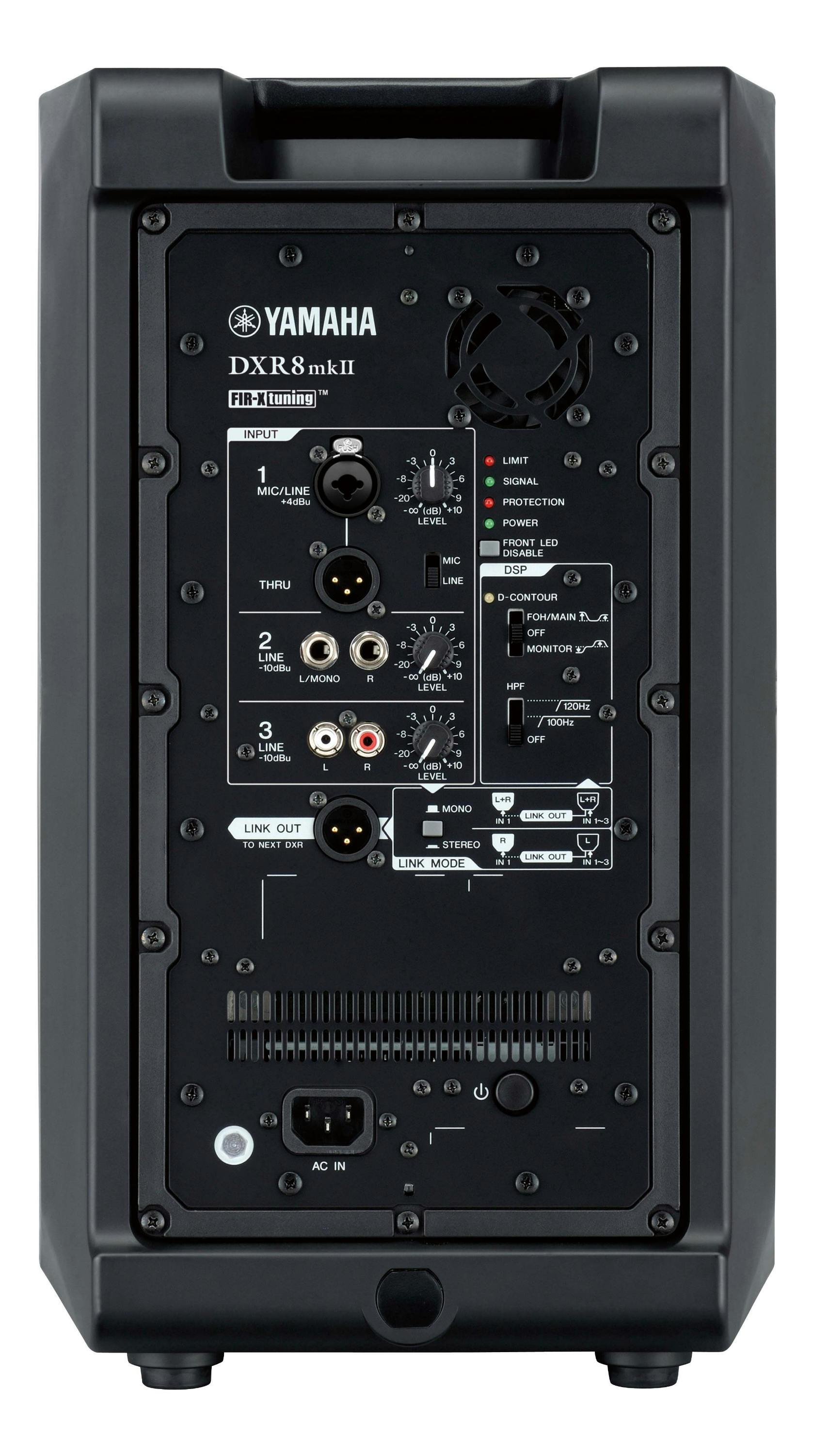 Yamaha DXR8 MkII 1100W Powered 1x8" PA Speaker - 332024-1556286114136.jpg