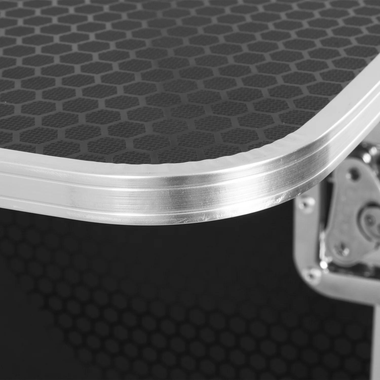 UDG FlightCase Fold Out DJ Table + Wheels MK2 in Silver - U92049SL2 (10).jpg