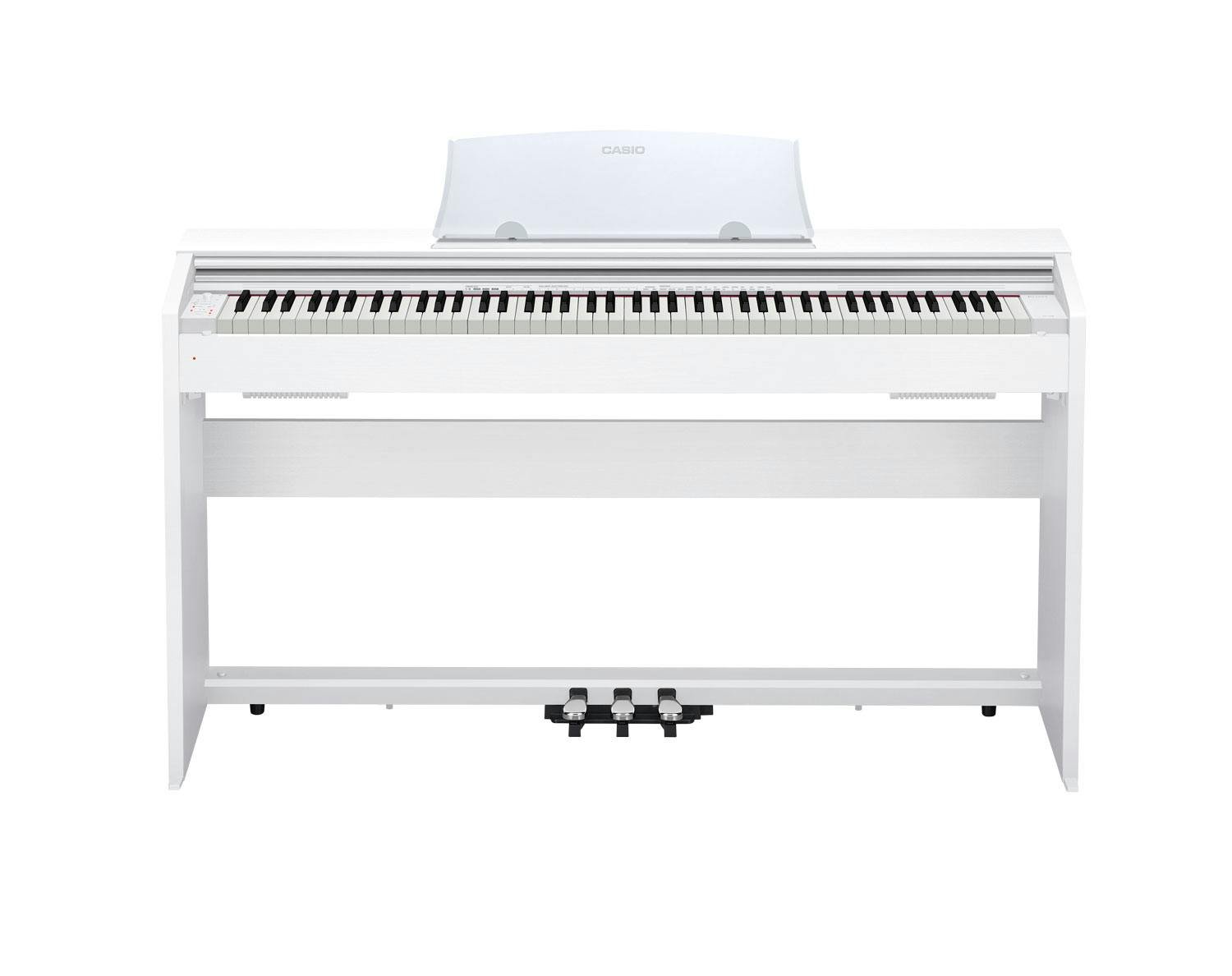 Casio Privia PX-770WE Small Home Digital Piano in Satin White - 152883-Casio+PX-770+Privia+digital.jpg
