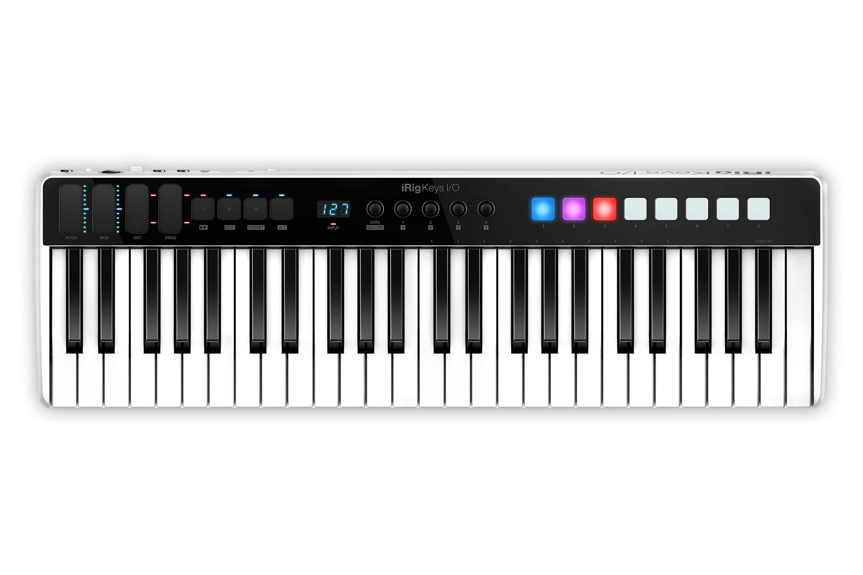 IK Multimedia iRig Keys 49 Key MIDI Keyboard & Controller With Mic Input - 155410-tmp1EF9.jpg