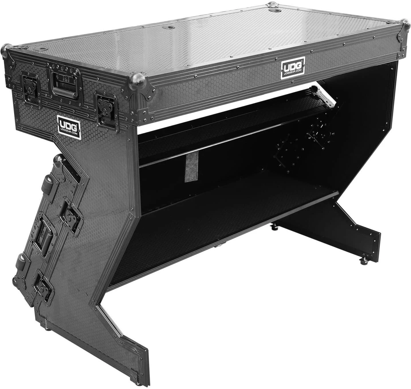 UDG FlightCase Portable Z-Style DJ Table in Black - U91072BL (7).jpg