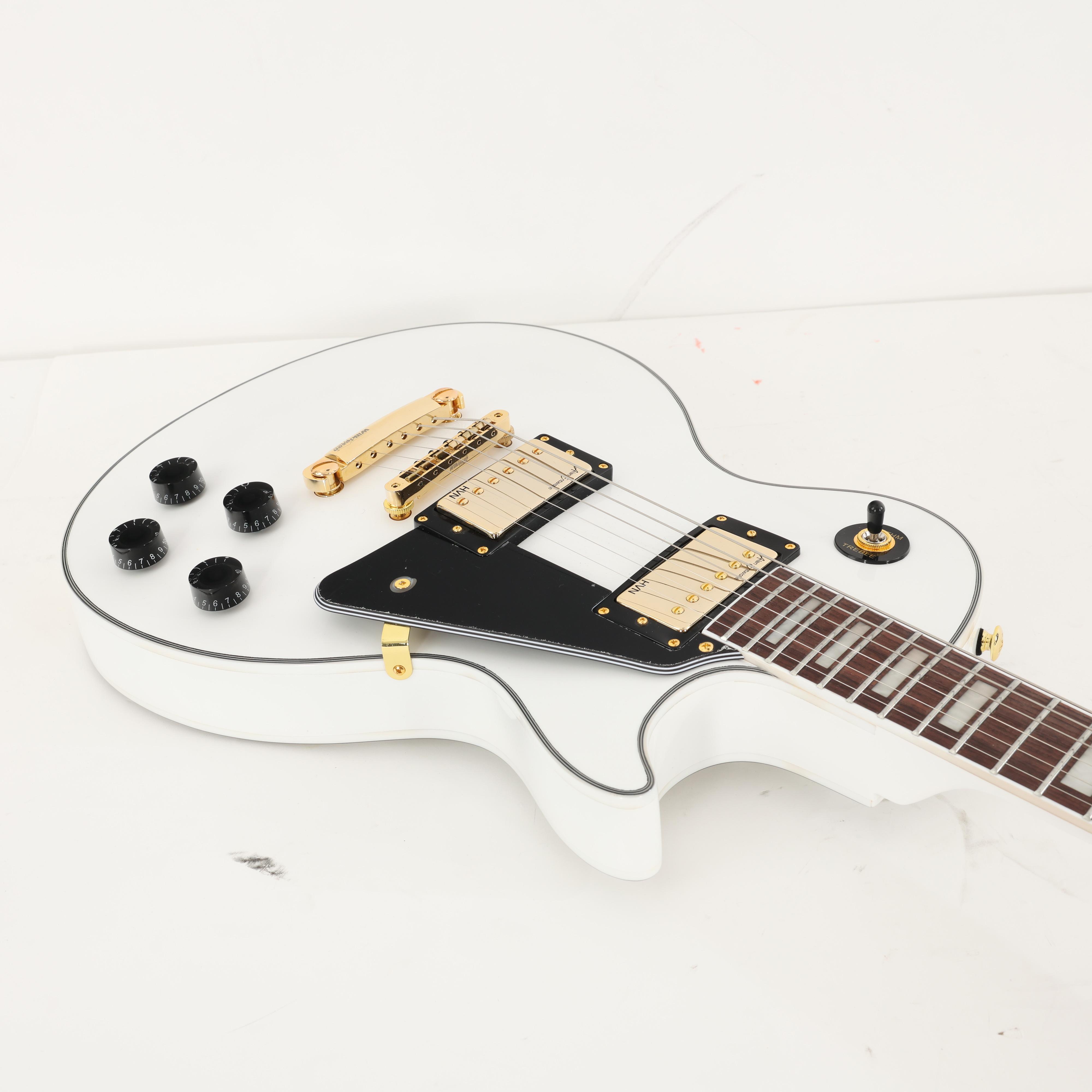 B Stock : Soloking SLC in White HH with Gold Hardware - 001 - B-SLC-WH-0001 (8).jpg