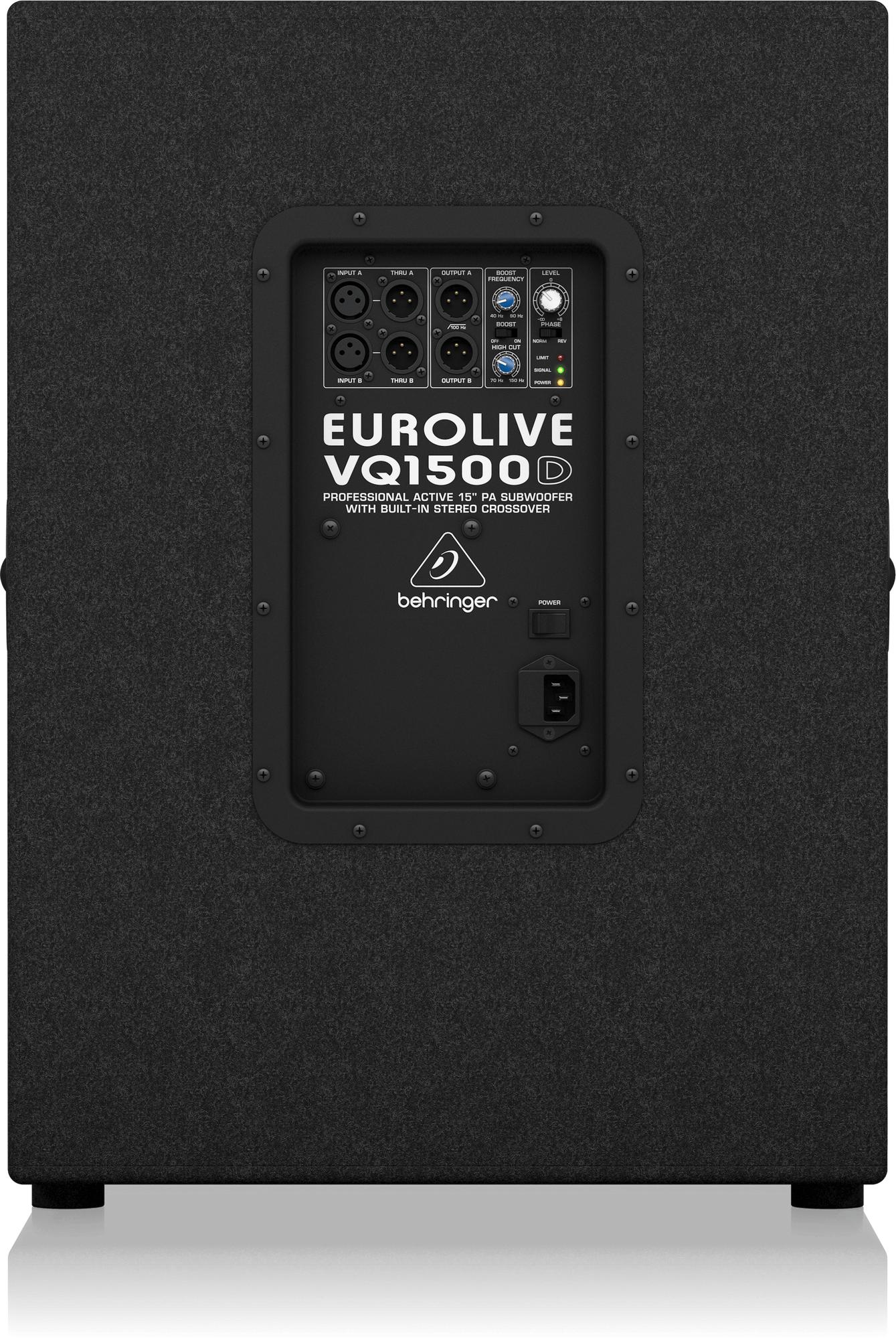 B Stock : Behringer VQ1500D Active 500-Watt 15" PA Subwoofer - 004 - 436056-VQ1500D_P0AX0_Rear_XL.jpg