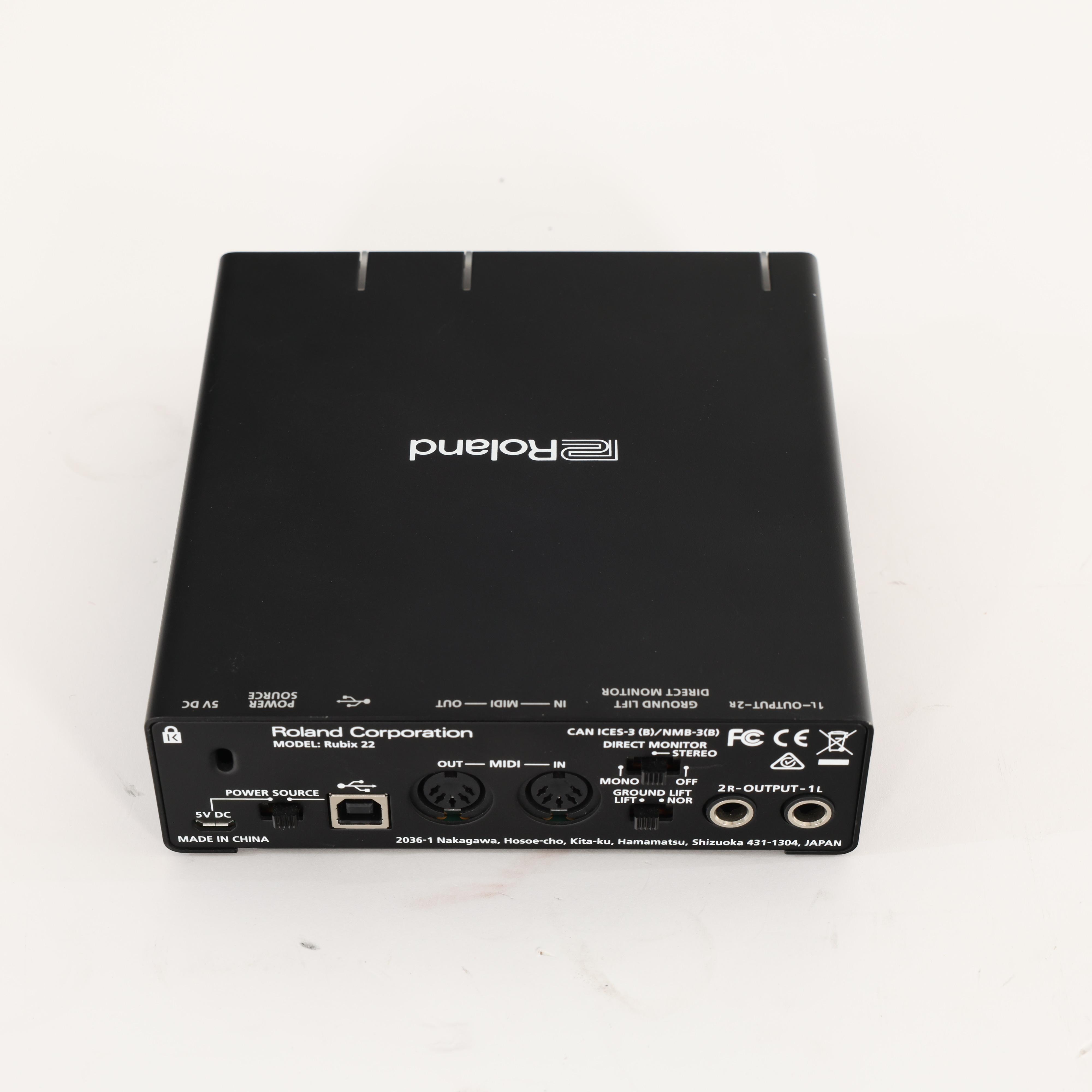 B Stock : Roland RUBIX 22 - USB Audio Interface - X22 - B-RUBIX22 (5).jpg