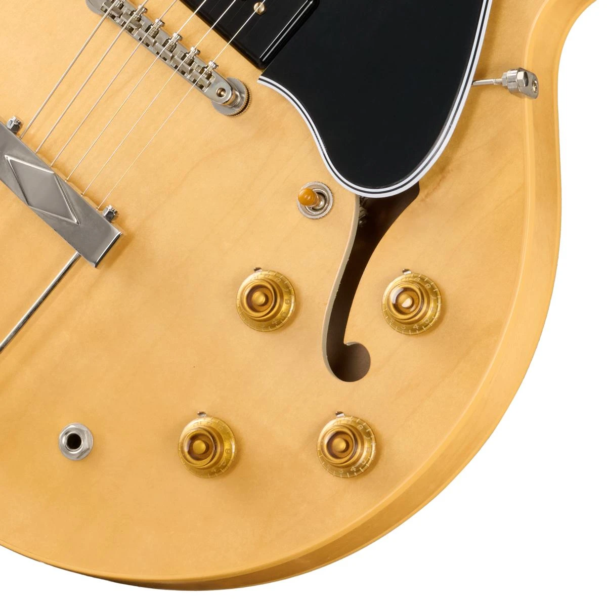 Gibson Custom Shop 1959 ES-330 Reissue in Vintage Natural - 59ES330VOVNNH1_8_Knobs-1200x1200-28e5ebb.jpg
