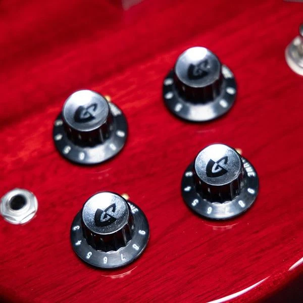Guild Polara Deluxe Electric Guitar in Cherry Red - GPODELUCRX-3.jpg