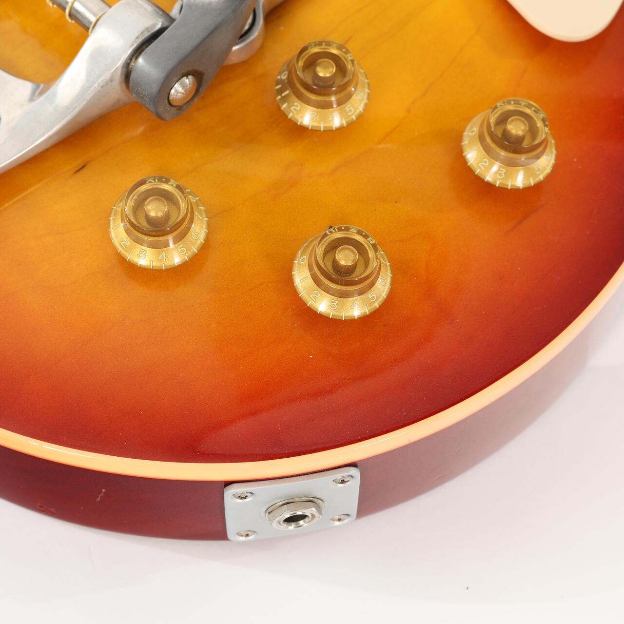 Second Hand Gibson Collector's Choice #3 "The Babe" '60 Les Paul With Bigsby Cherry Tea Burst 860 - SOR01860 (7).jpg