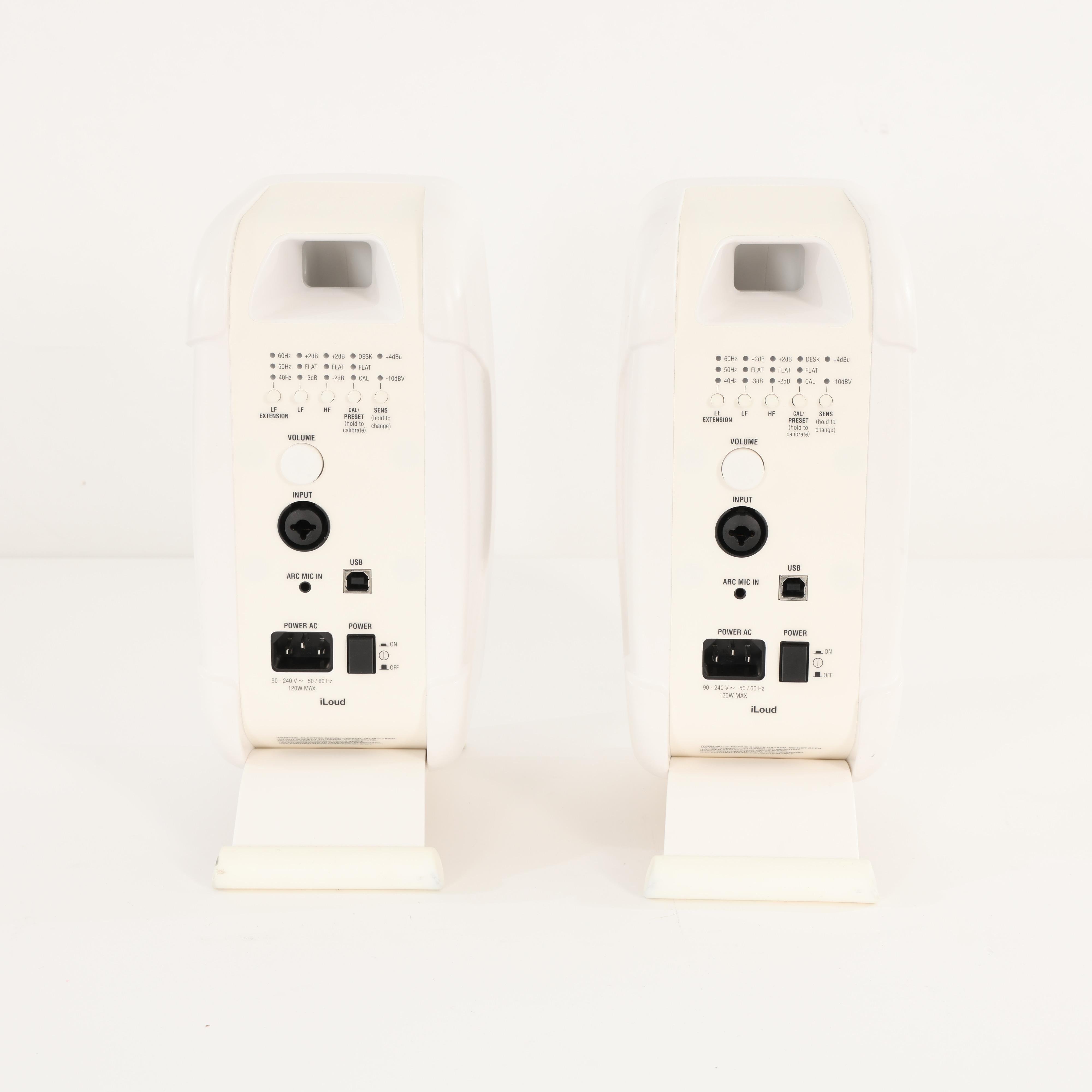 Second Hand IK Multimedia iLoud MTM Pair in White  - SH-204-1684 (5).jpg