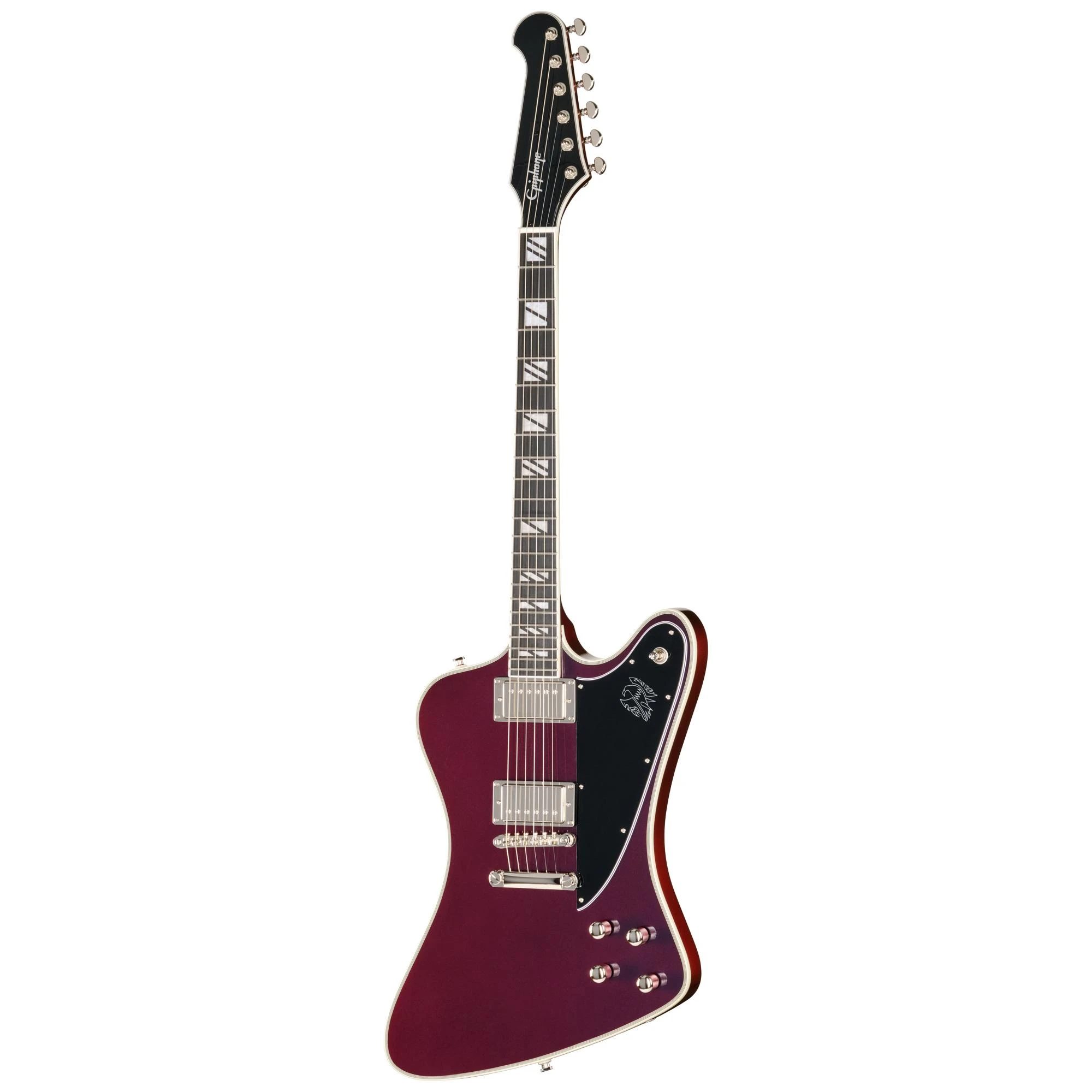 Epiphone Futura Firebird Custom Electric Guitar in Midnight Ember Shift - EIFFBCMESNH-Front.jpg