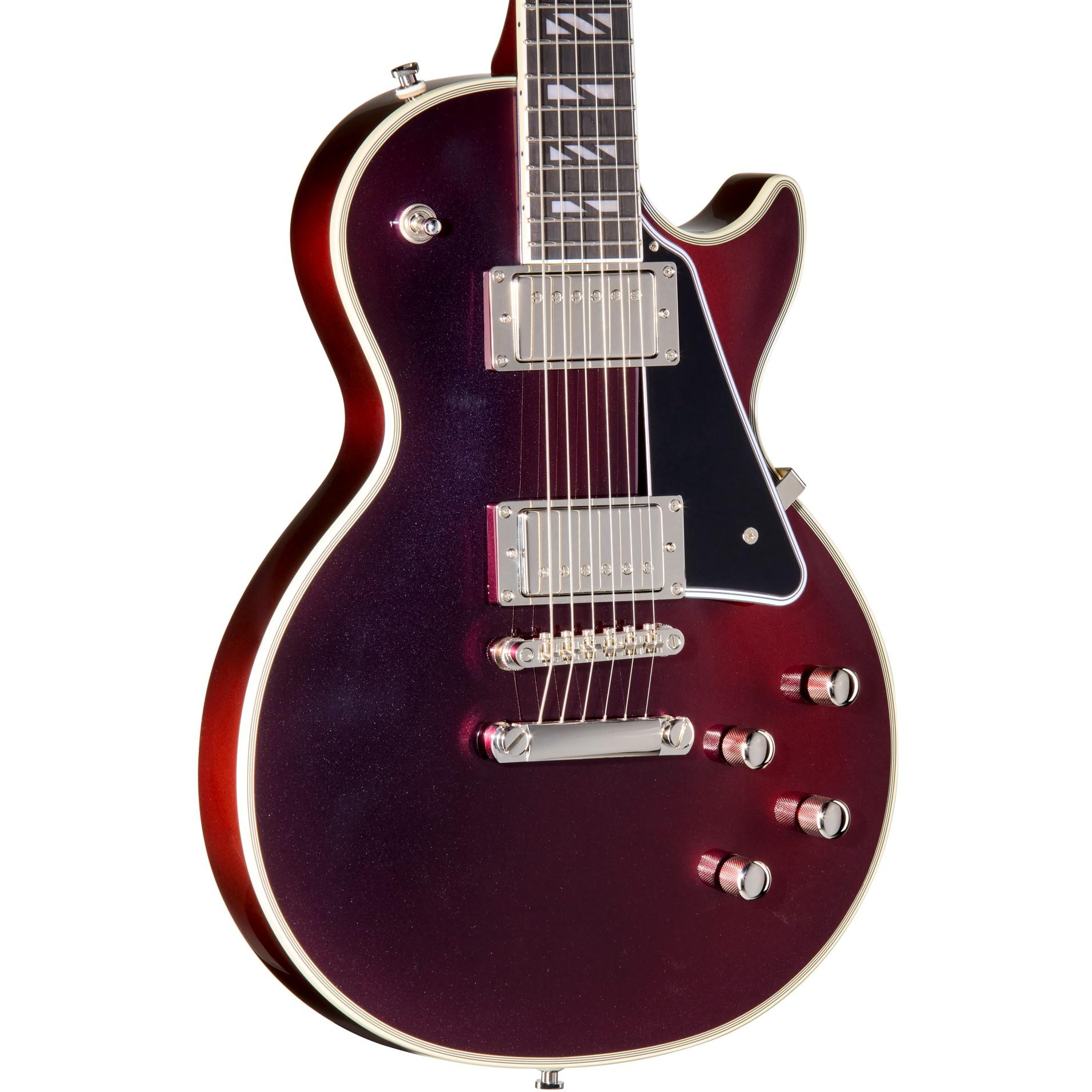 Epiphone Futura Les Paul Custom Electric Guitar in Midnight Ember