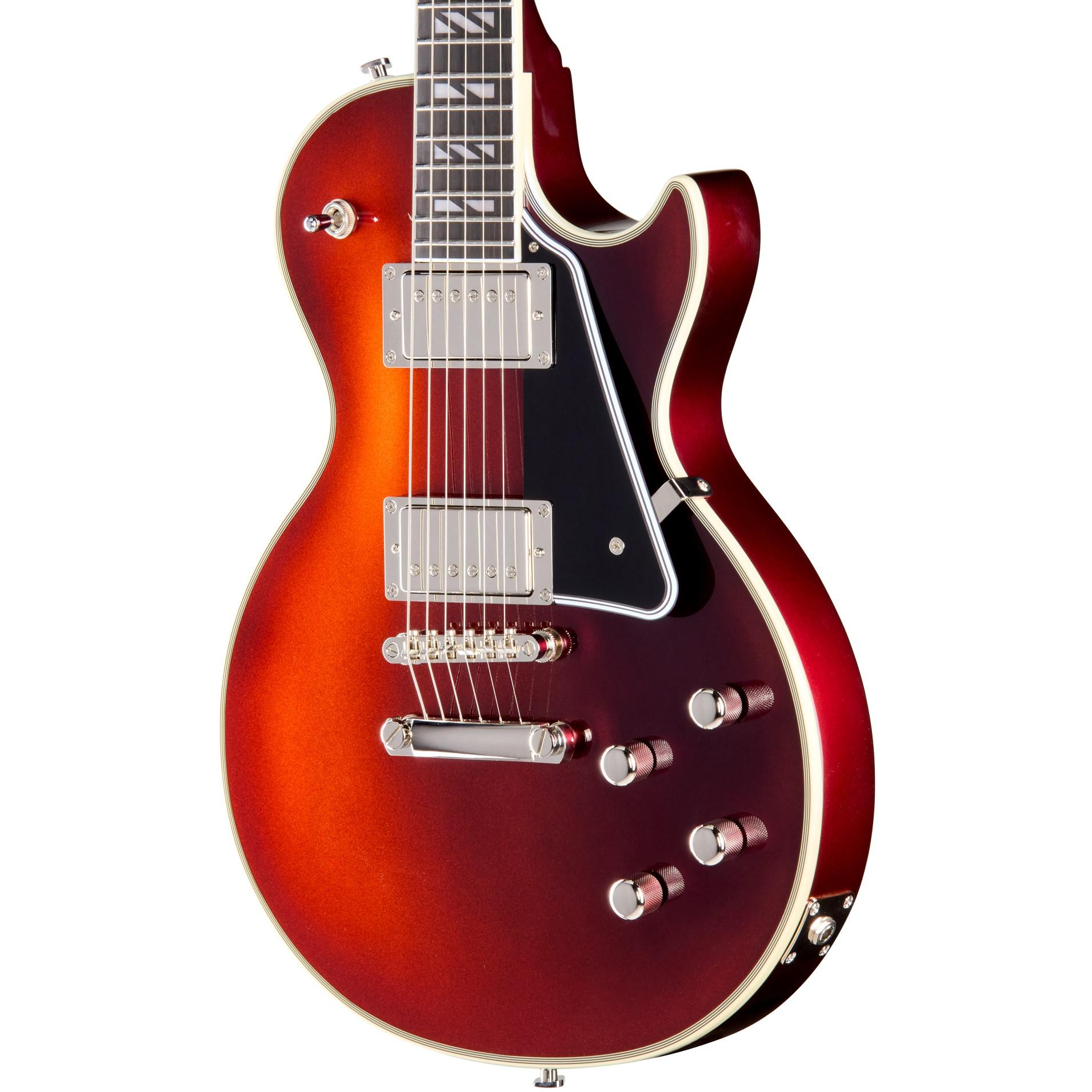 Epiphone Futura Les Paul Custom Electric Guitar in Midnight Ember