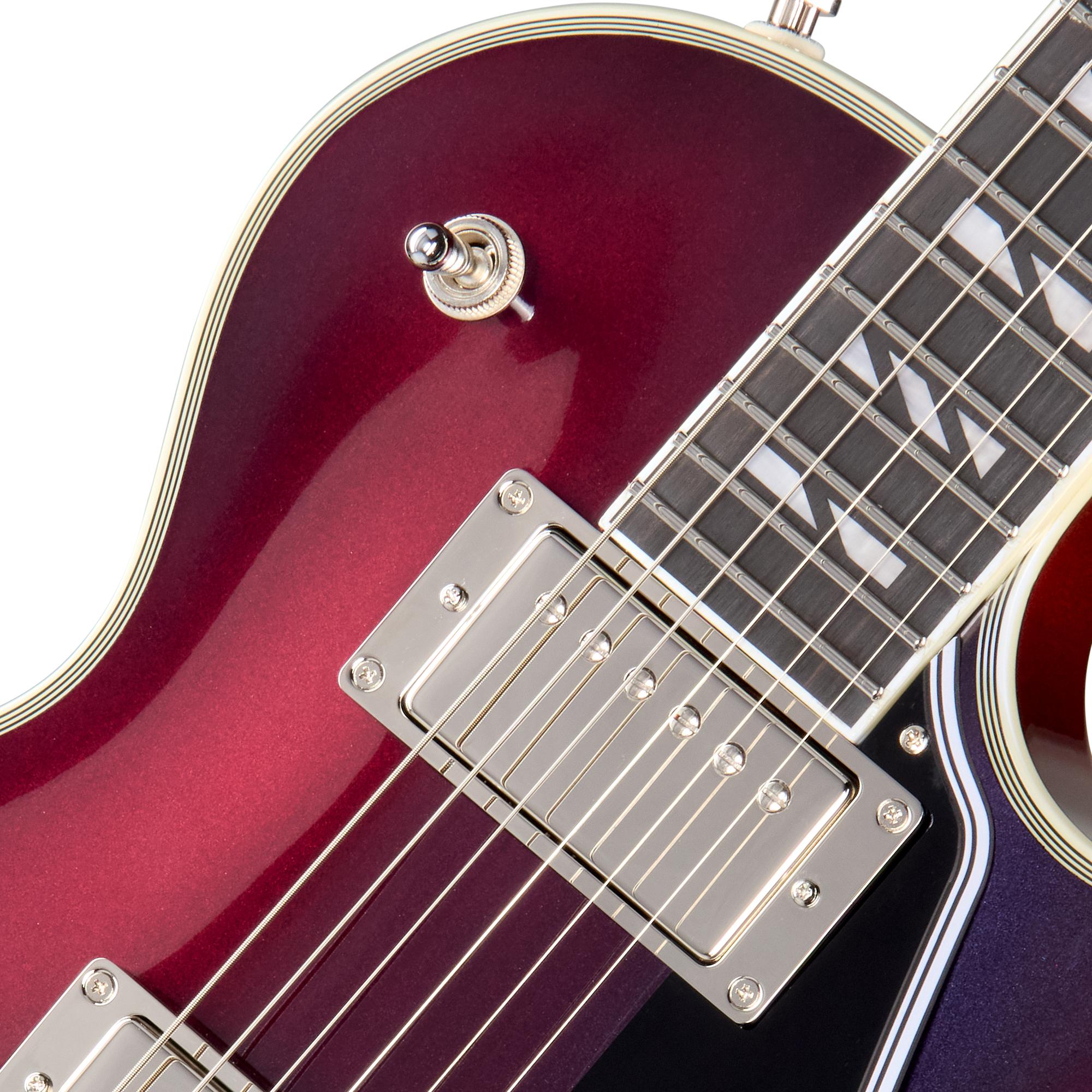 Epiphone Futura Les Paul Custom Electric Guitar in Midnight Ember