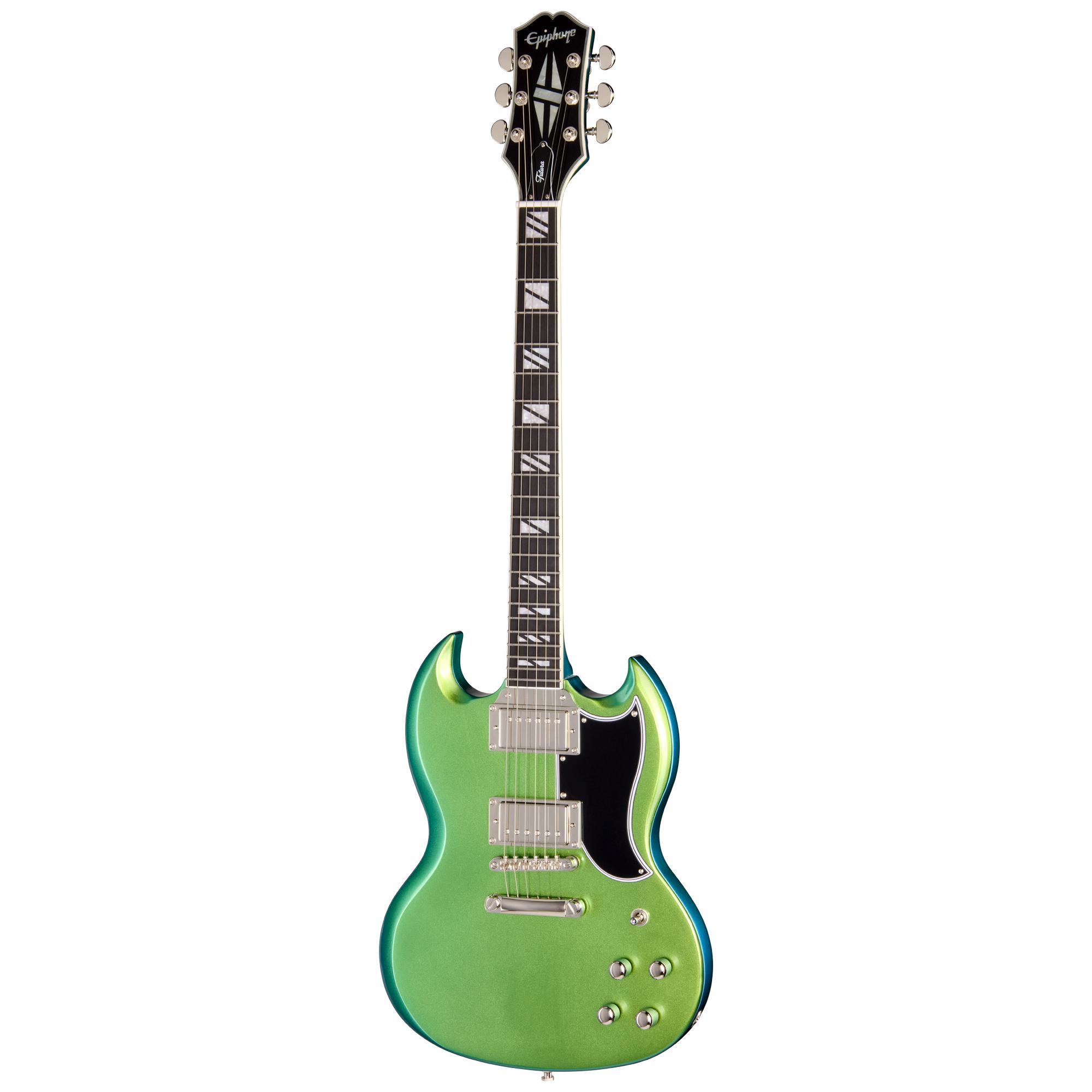 Epiphone Futura SG Custom Electric Guitar in Dragonfly Shift