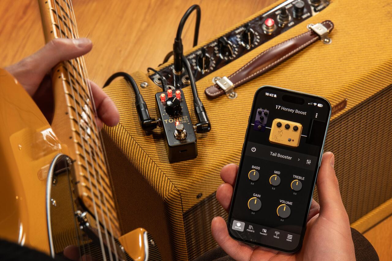 IK Multimedia TONEX ONE+ Amp Modelling and Multi Effects Pedal