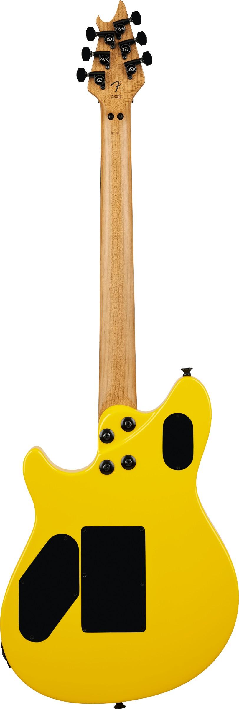 EVH Wolfgang Special Baked Maple Electric Guitar in Caution Yellow