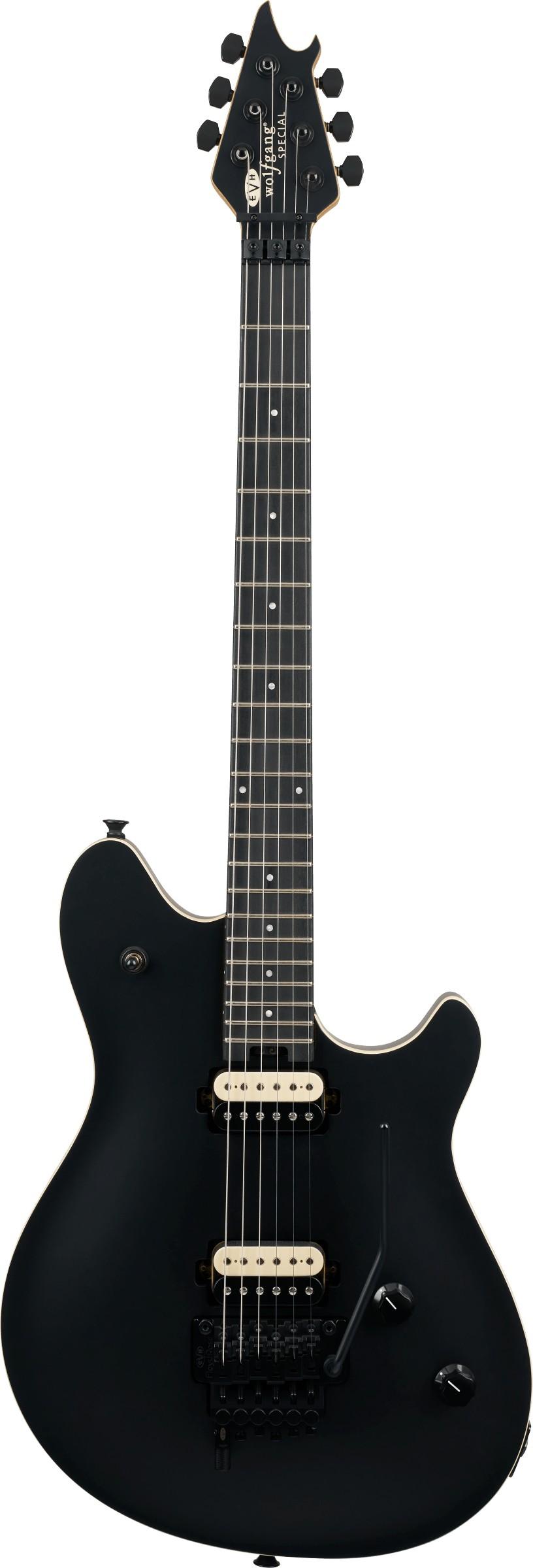 EVH Wolfgang Special Baked Maple Electric Guitar in Stealth Black