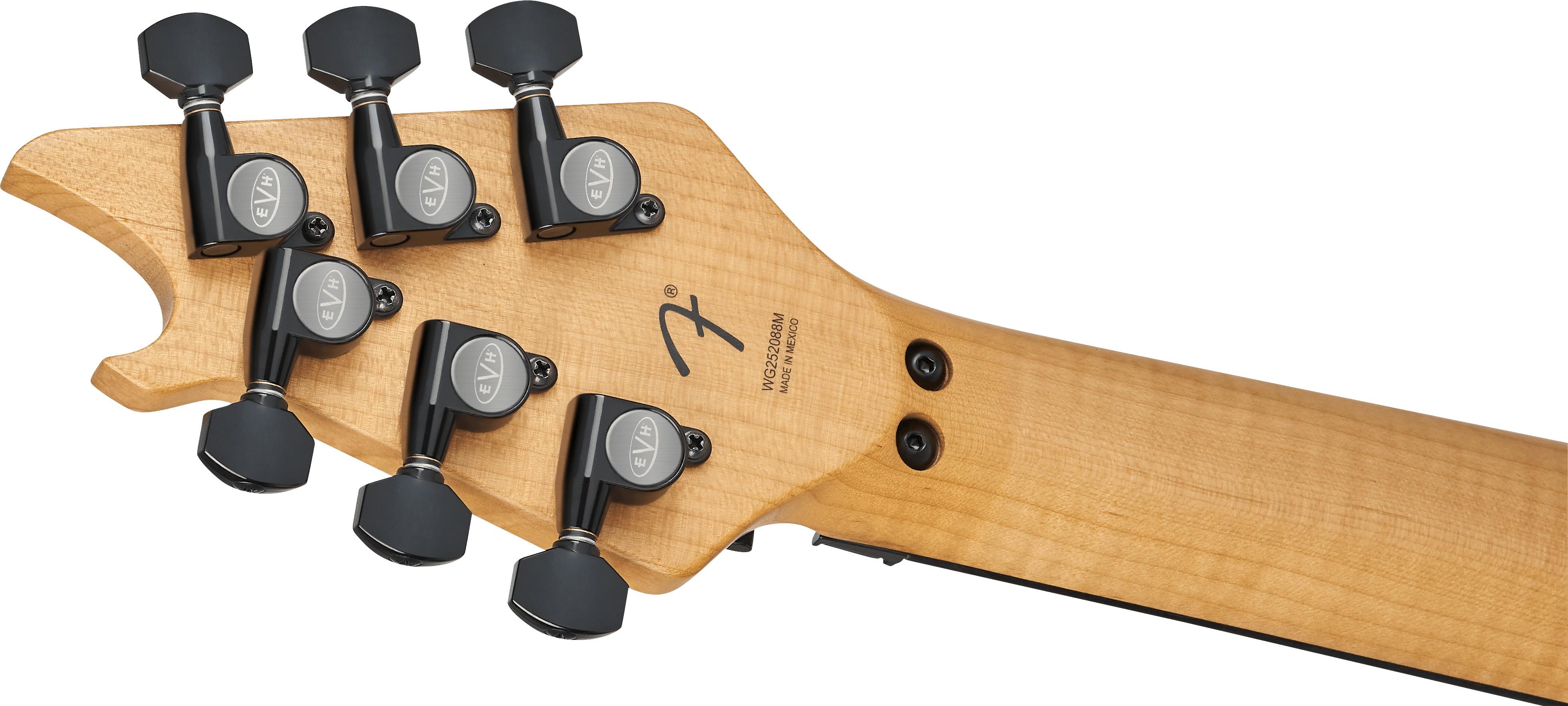 ギター EVH Wolfgang Special Deep llic EVH Wolfgang Special Baked Maple Electric Guitar in Stealth Black
