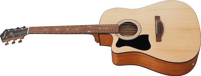 Ibanez V40LCE-OPN Left Handed Electro Acoustic in Open Pore Natural - V40LCE-OPN-3.jpg